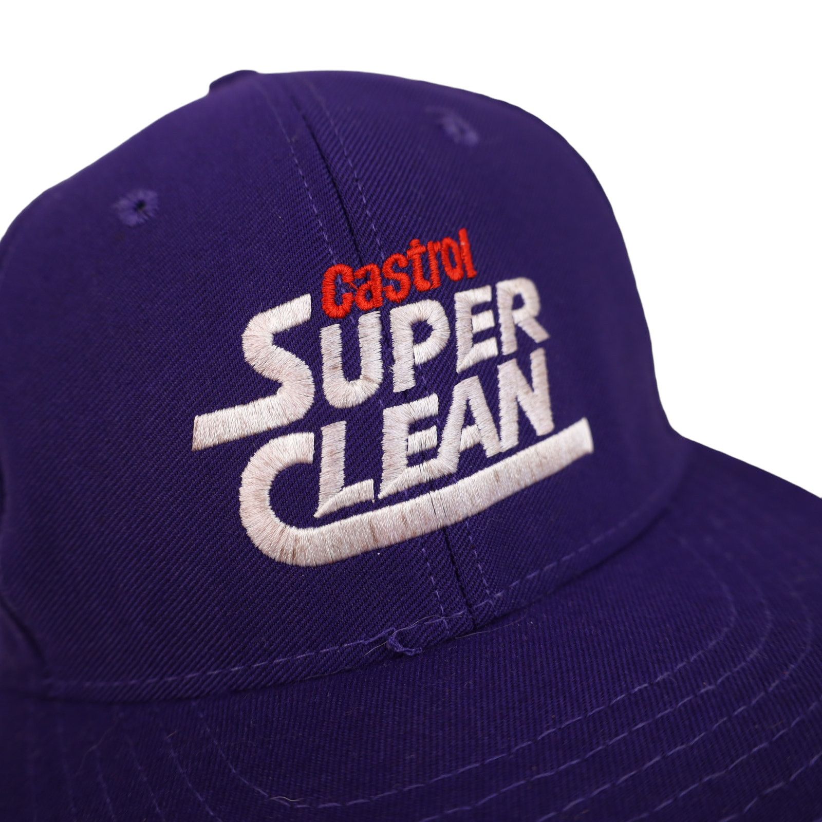 Vintage Vintage Castrol Super Clean Spellout Snapback Hat Size ONE SIZE - 3 Thumbnail