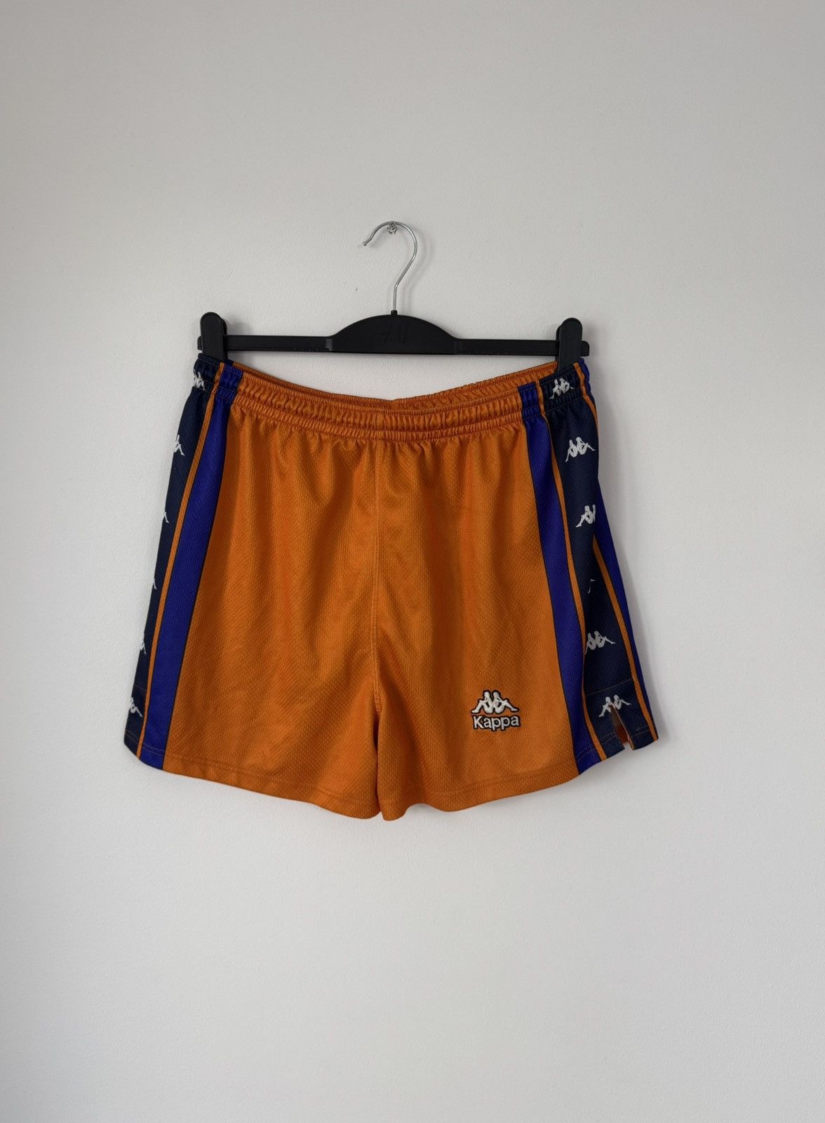 Kappa Barcelona Vintage Kappa Gaya Mesh Shorts M — Orange & Navy Size US 32 / EU 48 - 1 Thumbnail