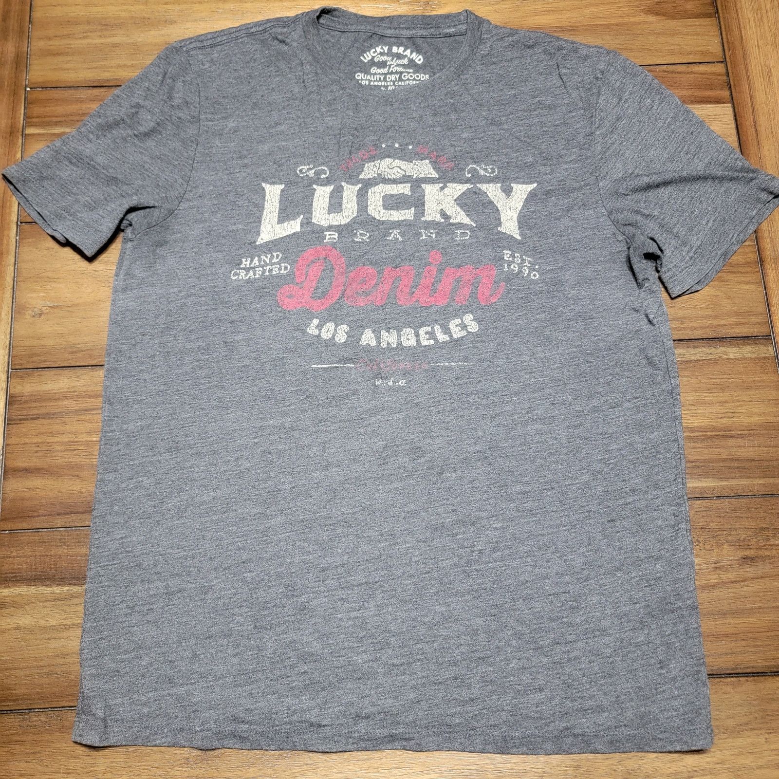 Lucky Brand Set of 2 Lucky Brand Unisex Tees - Size Medium Size US M / EU 48-50 / 2 - 2 Thumbnail