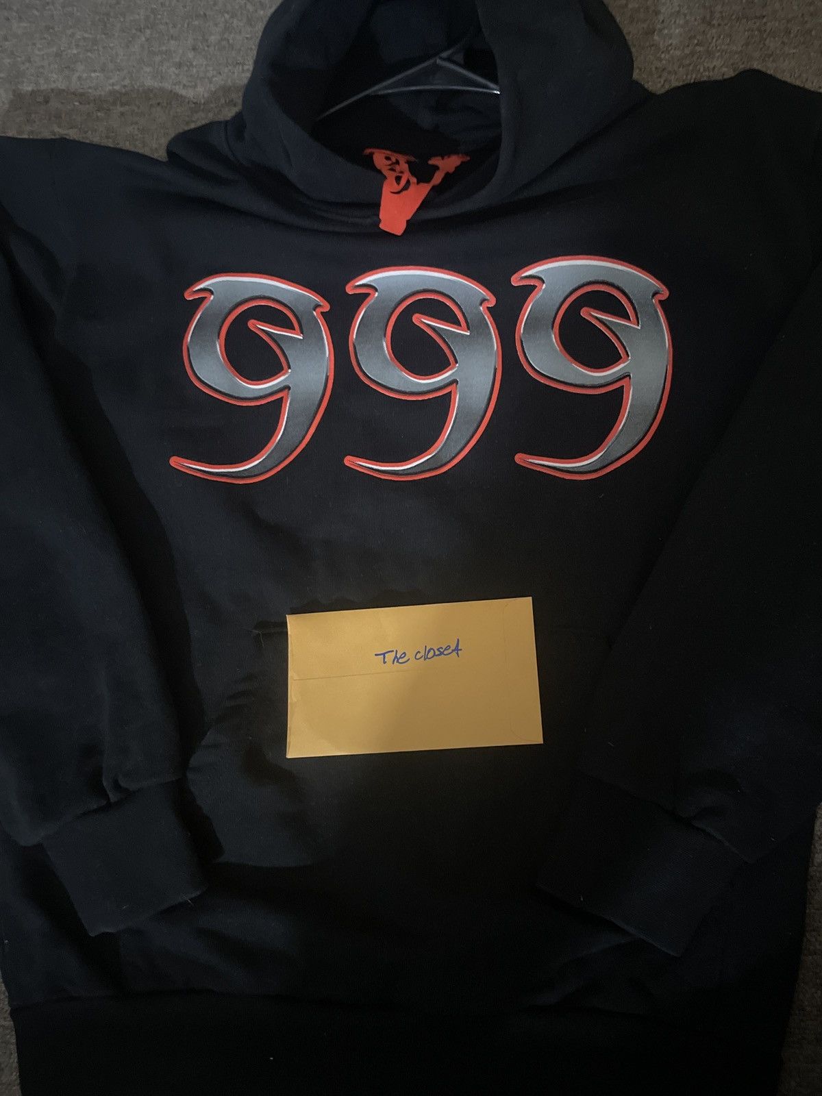 image of 999 Club “Blade Hoodie” in Black, Men's (Size Medium)