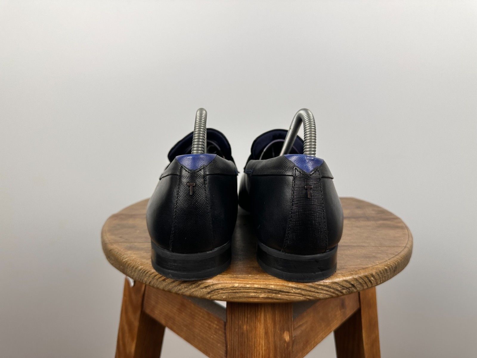 Ted Baker Ted Baker Black Leather Slip On Loafer Shoe Size US10 Size US 10 / EU 43 - 6 Thumbnail