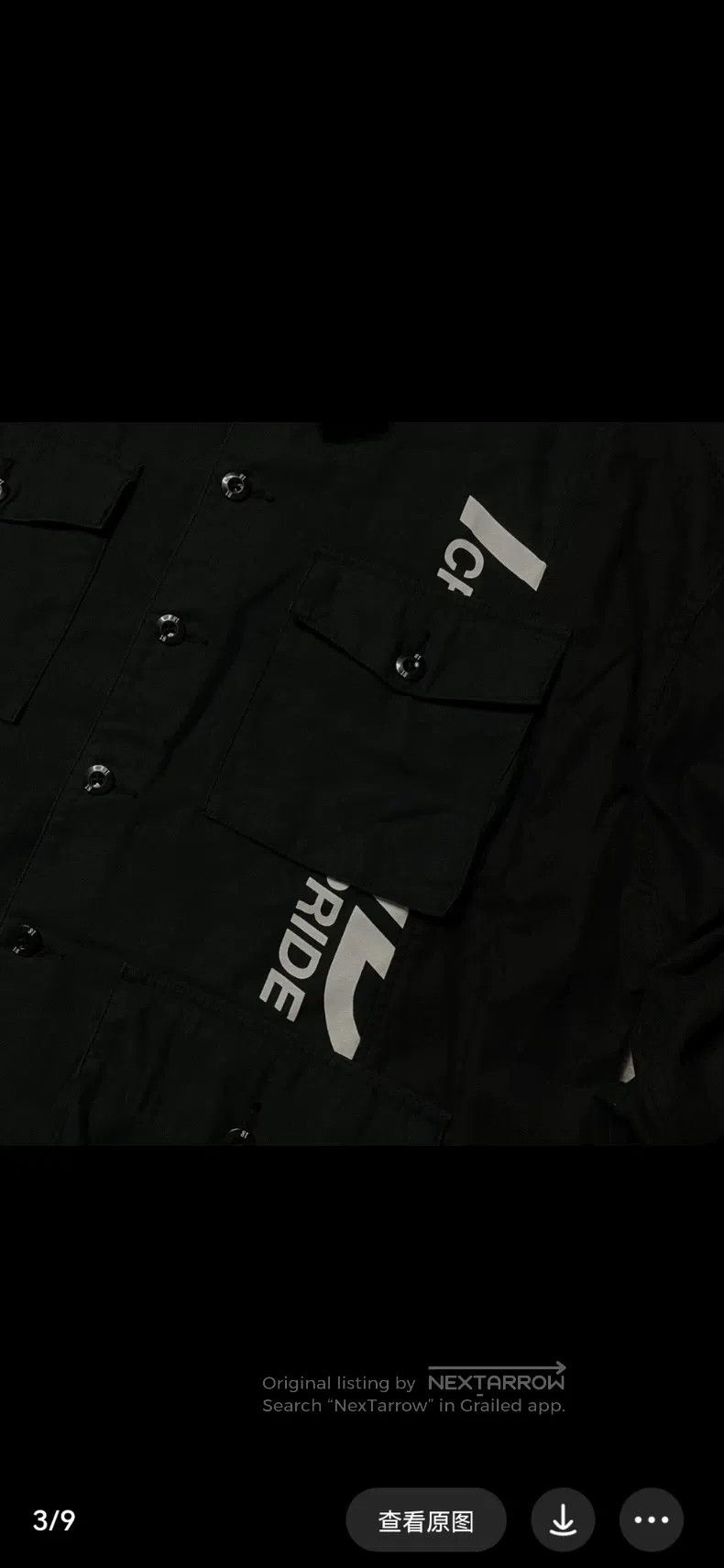 Neighborhood Neighborhood Four Pocket Shirt Jacket, Black M Size Size US M / EU 48-50 / 2 - 3 Thumbnail
