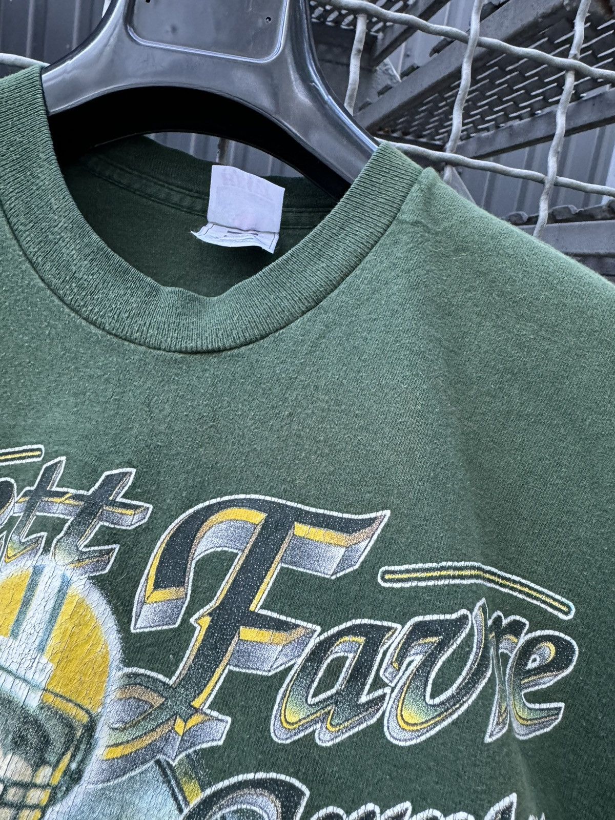 NFL × Vintage Vintage 90s Packers Brett Favre T Shirt NFL tee y2k Size US L / EU 52-54 / 3 - 12 Thumbnail