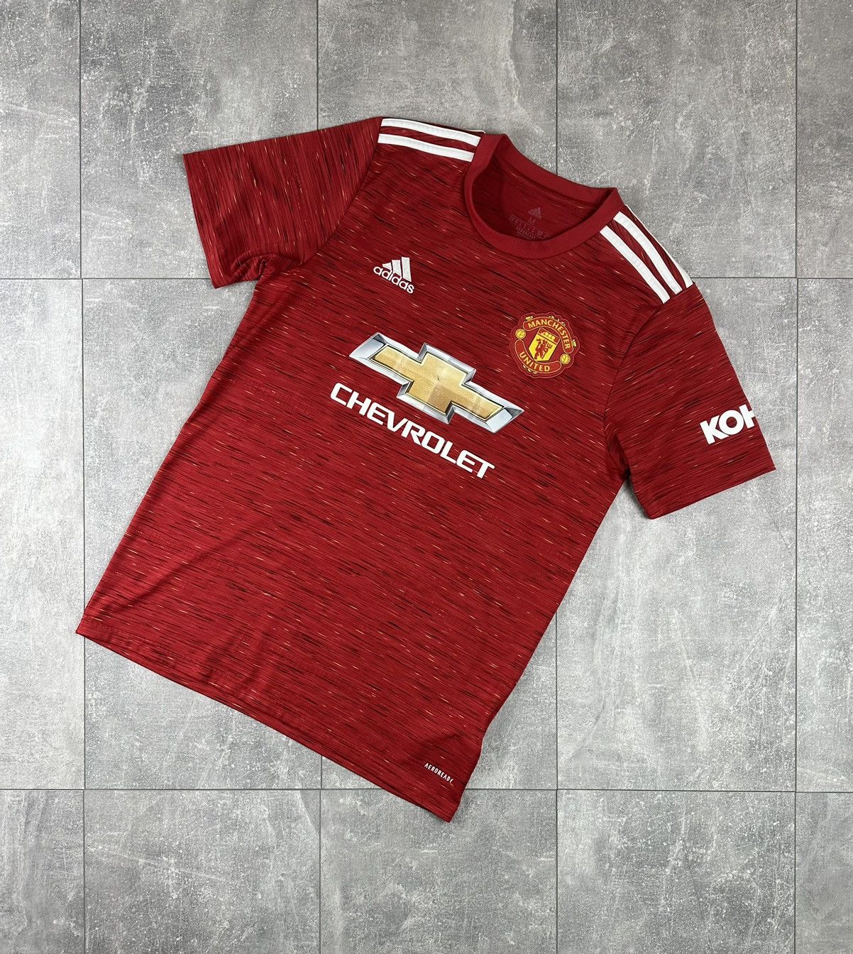 Adidas Adidas Manchester United Home 2020/21 Soccer Football Jersey Size US M / EU 48-50 / 2 - 1 Thumbnail