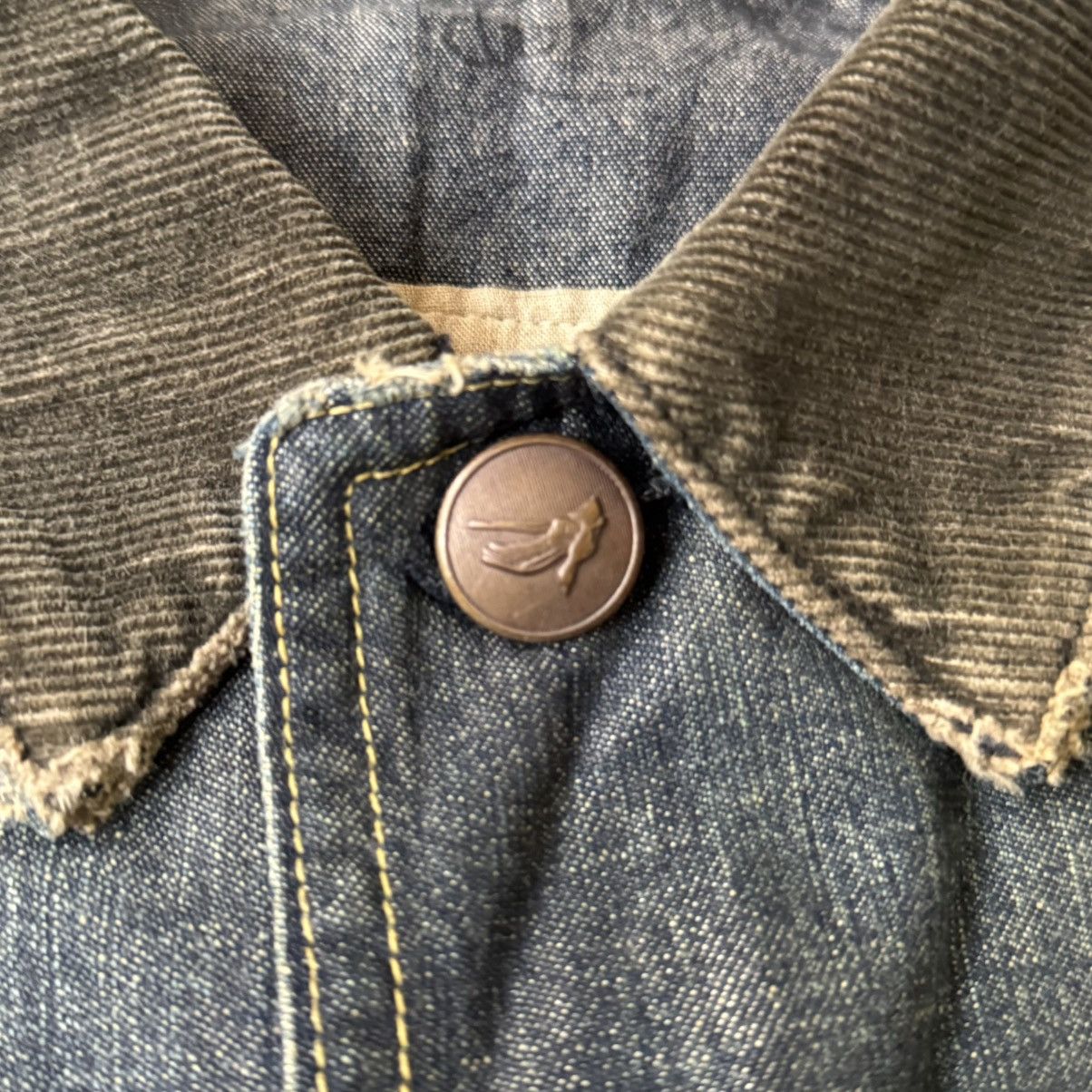 Kapital × Kapital Kountry Kapital Kountry Hunting Field Gun Club Denim Coverall Jacket Size US XL / EU 56 / 4 - 4 Thumbnail