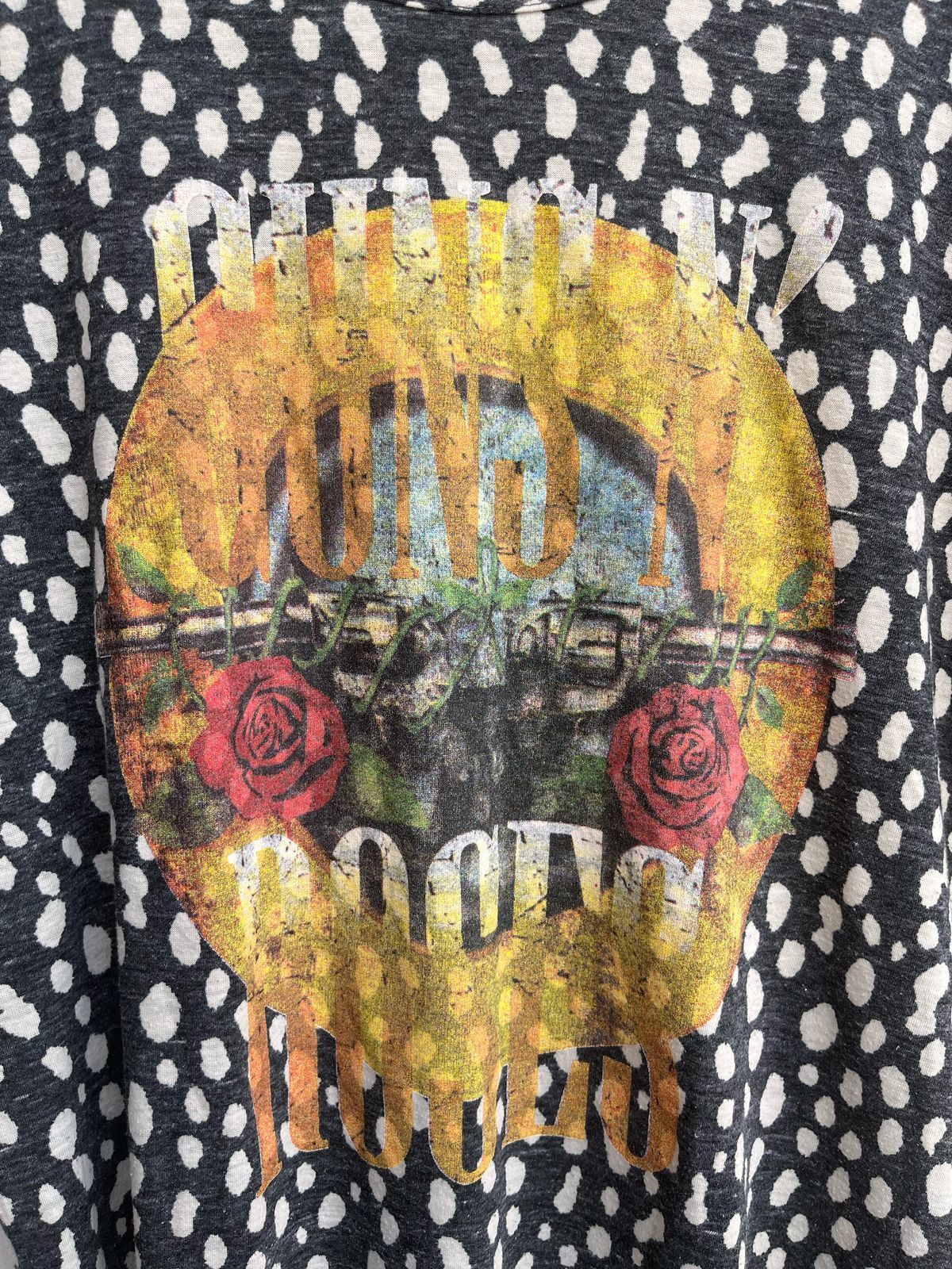Japanese Brand Codes Combine Guns n Roses Poem Tee Y2K Lgb Ifsix Size US S / EU 44-46 / 1 - 4 Thumbnail
