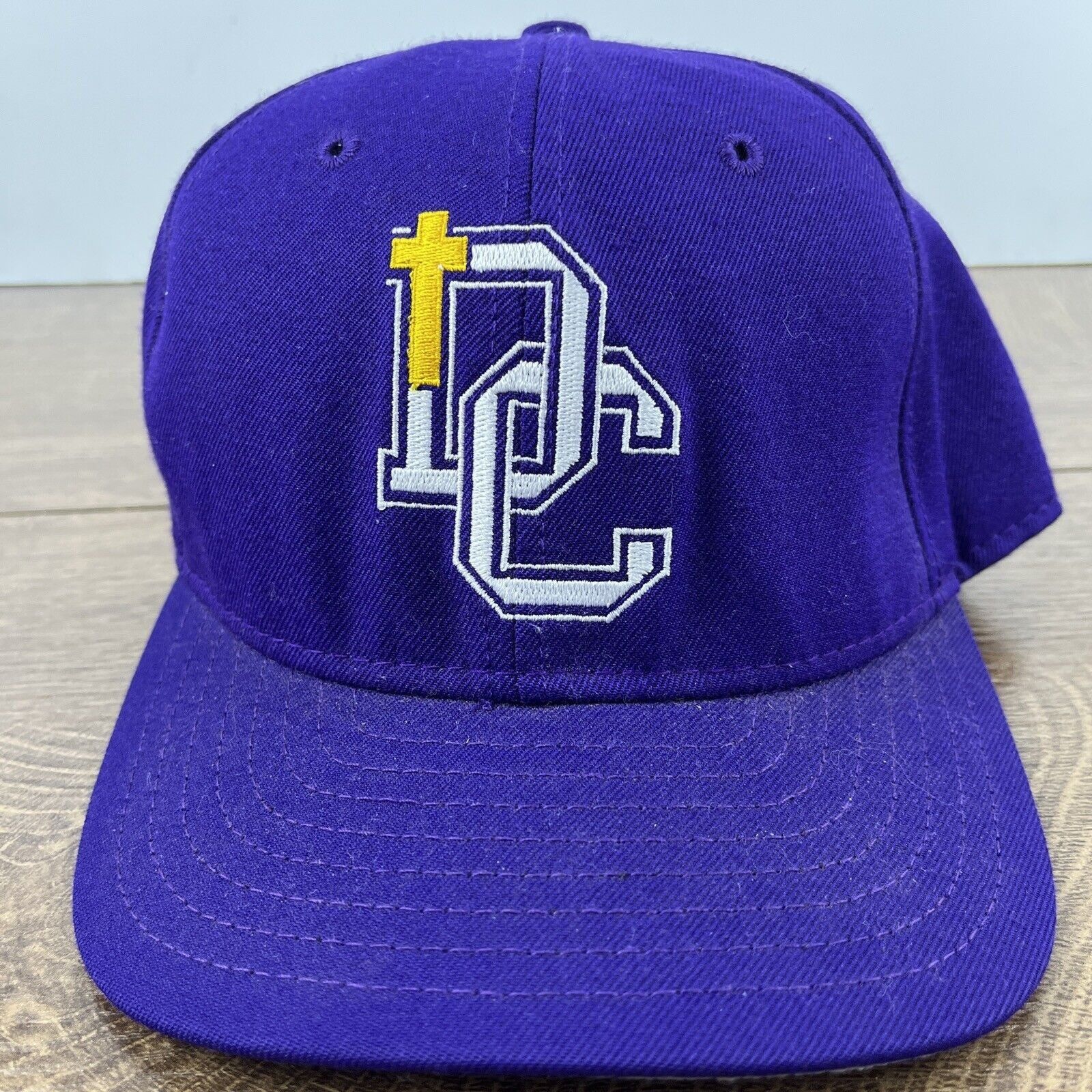 Other Defiance College Hat Yellow Jackets Purple Hat Adjustable Ad Size ONE SIZE - 5 Thumbnail