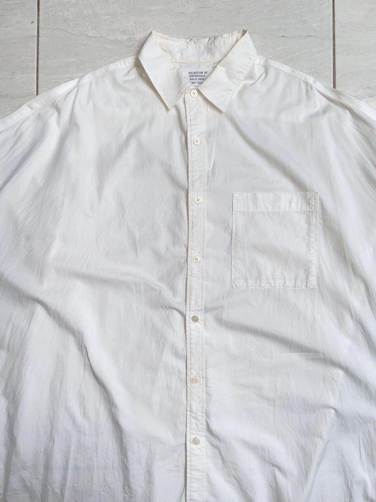 Designer × Japanese Brand SUNNY CLOUDS White Shirt Size US XXL / EU 58 / 5 - 11 Thumbnail