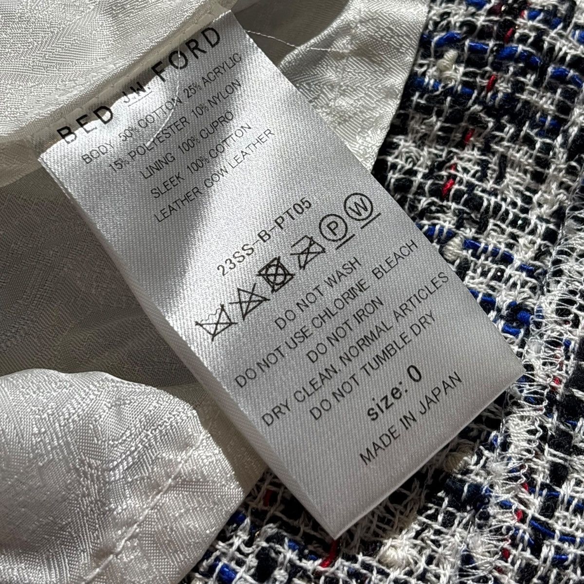 Bed j.w. Ford $1,500 tweed shorts Size US 30 / EU 46 - 3 Thumbnail
