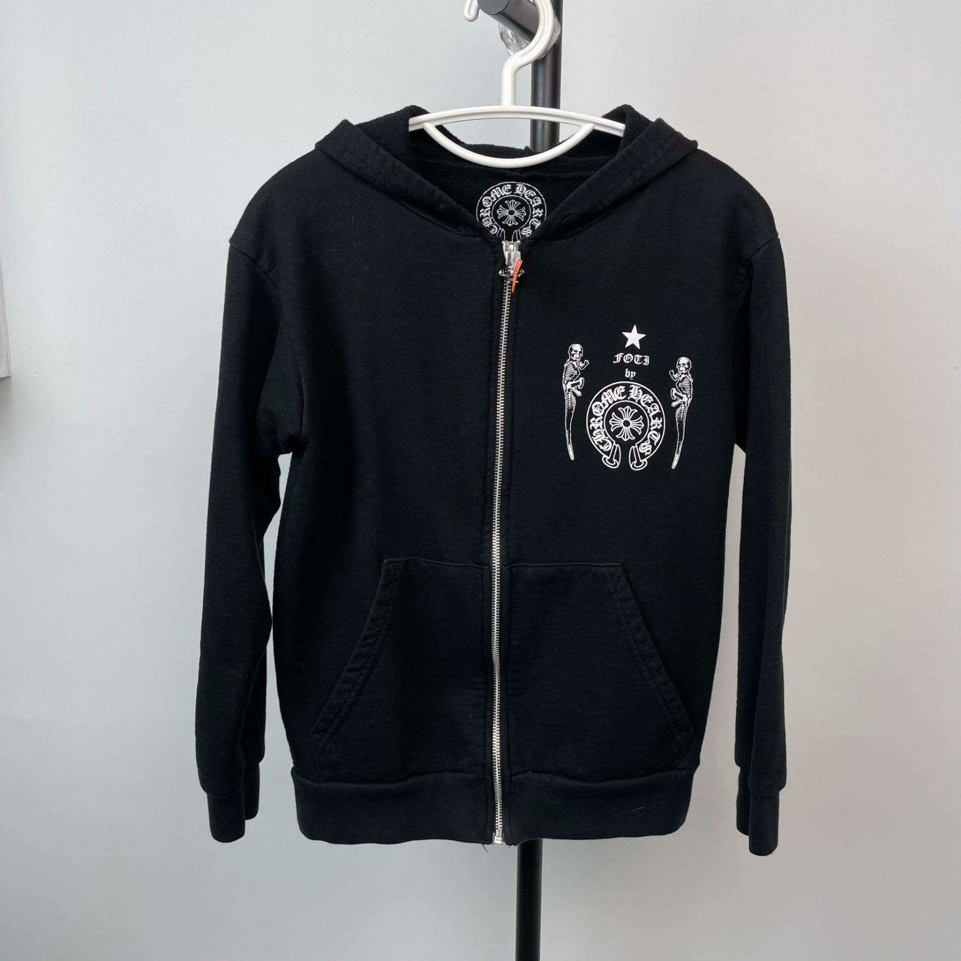 Chrome Hearts Chrome Hearts Black Hoodie M Women Size M / US 6-8 / IT 42-44 - 1 Thumbnail