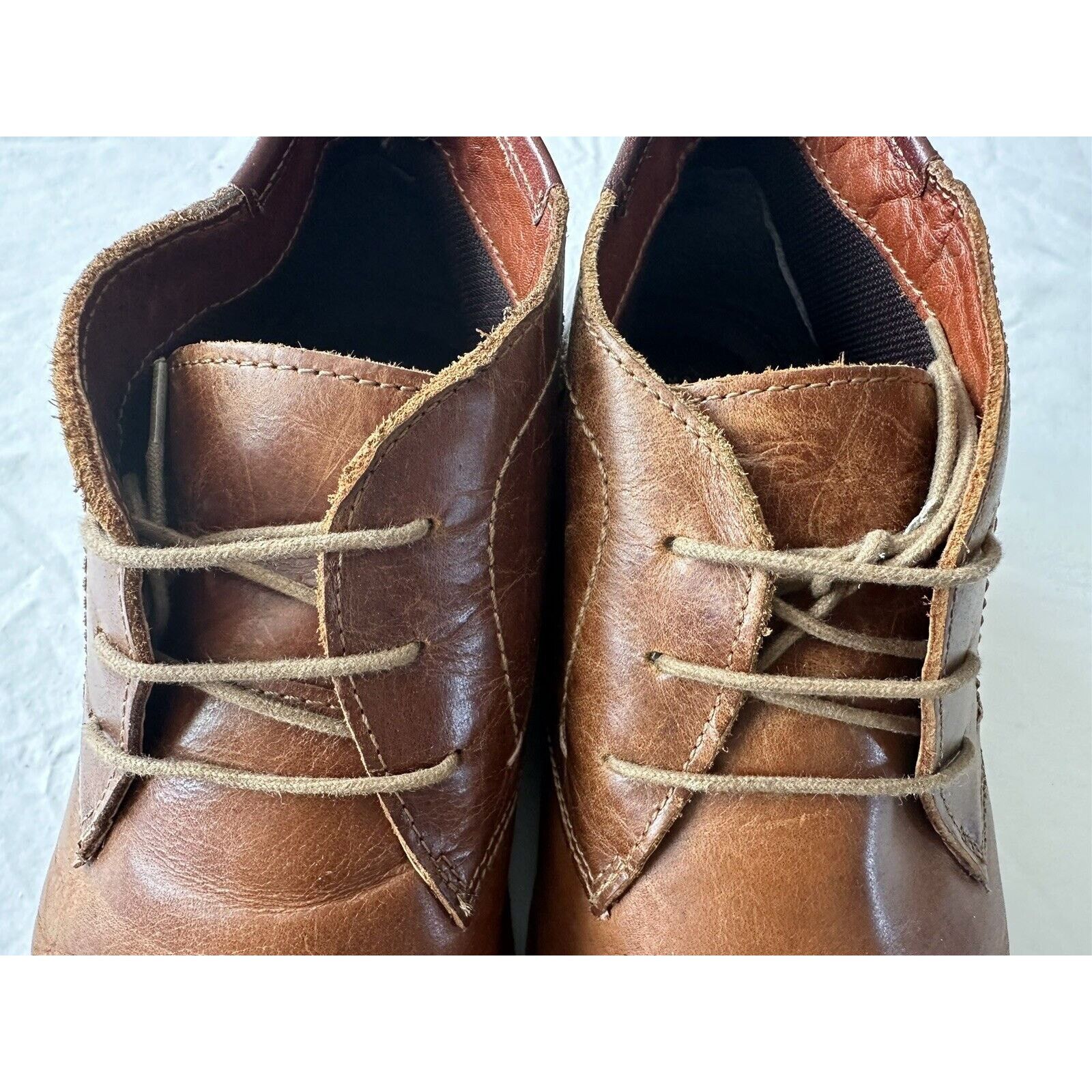 Steve Madden Steve Madden Harken Chukka Boot, Brown Leather Size 9.5 Size US 9.5 / EU 42-43 - 11 Thumbnail