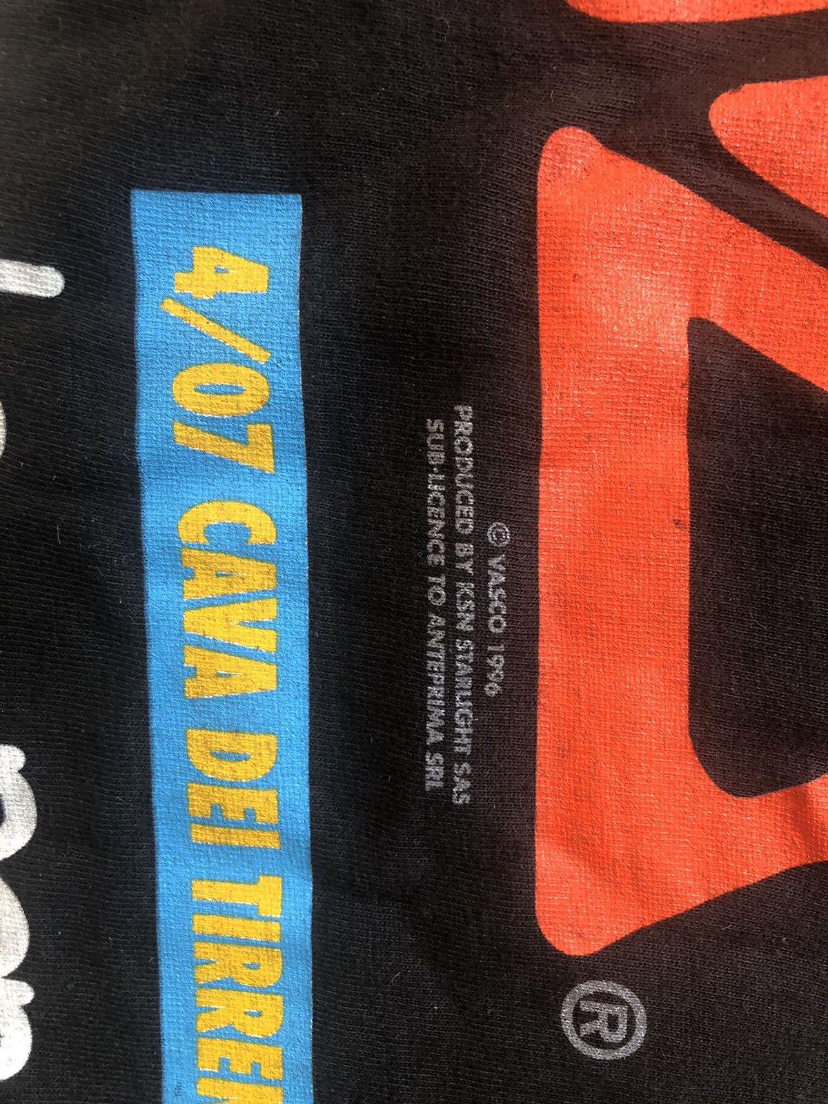 Vintage Vintage Vasco Shirt - Tour 1996 Size US L / EU 52-54 / 3 - 4 Thumbnail