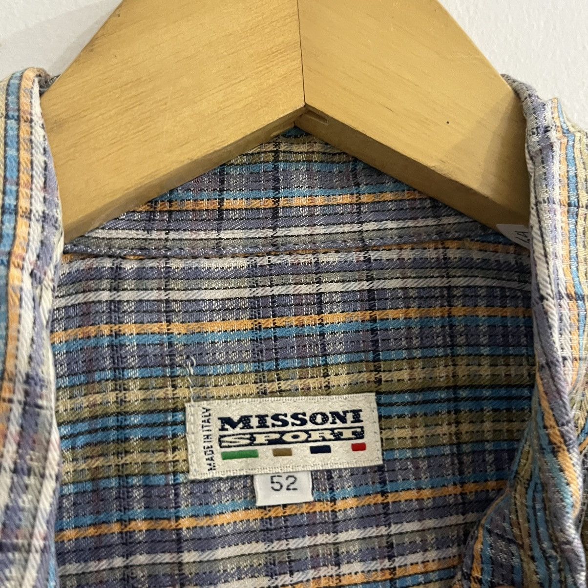 Missoni Missoni Sport - Short Sleeve Button Up Size US L / EU 52-54 / 3 - 4 Thumbnail