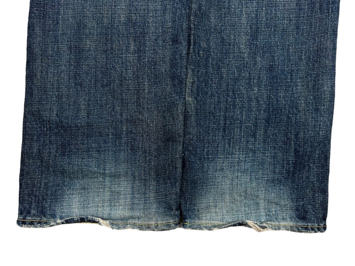 Eternal Pivk💥Eternal Japan Distressed Lowrise Denim Jeans 33x33 Size 33" - 6 Thumbnail