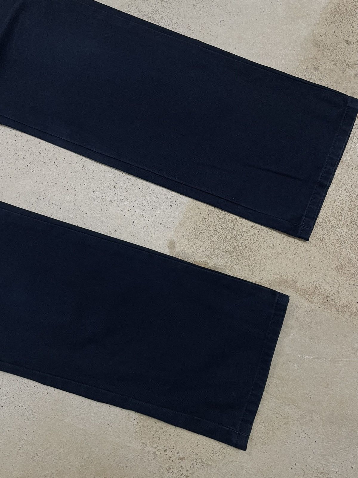 Issey Miyake Sunaokuwahara by Issey Miyake Japan Dark Blue Formal Pants Size US 29 - 6 Thumbnail