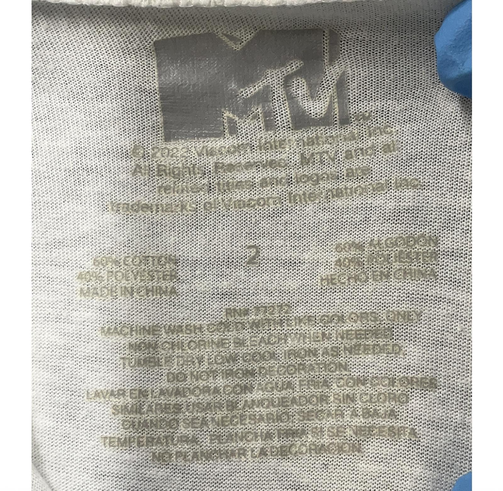 Mtv MTV Graphic Short Sleeve T-Shirt Size 2XL Size XXL / US 16-18 / IT 52-54 - 3 Thumbnail