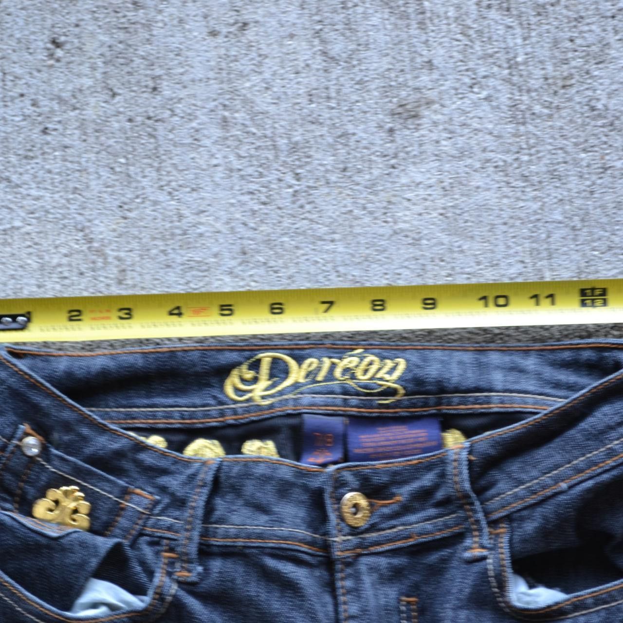 Vintage vintage y2k dereon jeans size 7/8 Size 30" / US 8 / IT 44 - 2 Thumbnail