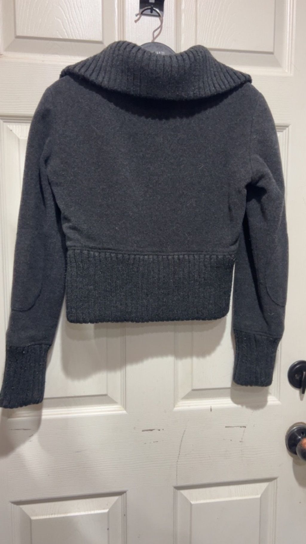 Express Women's Express Charcoal Gray Pea Coat XS Size XS / US 0-2 / IT 36-38 - 5 Thumbnail