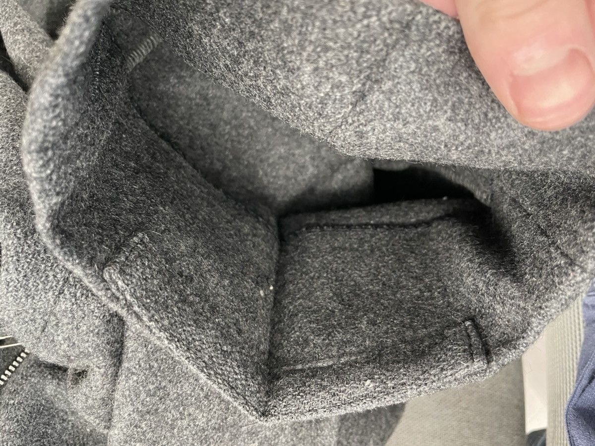 Y's for Men × Yohji Yamamoto Y’s For Men Thick Grey Wool Trouser Size 38R - 6 Thumbnail