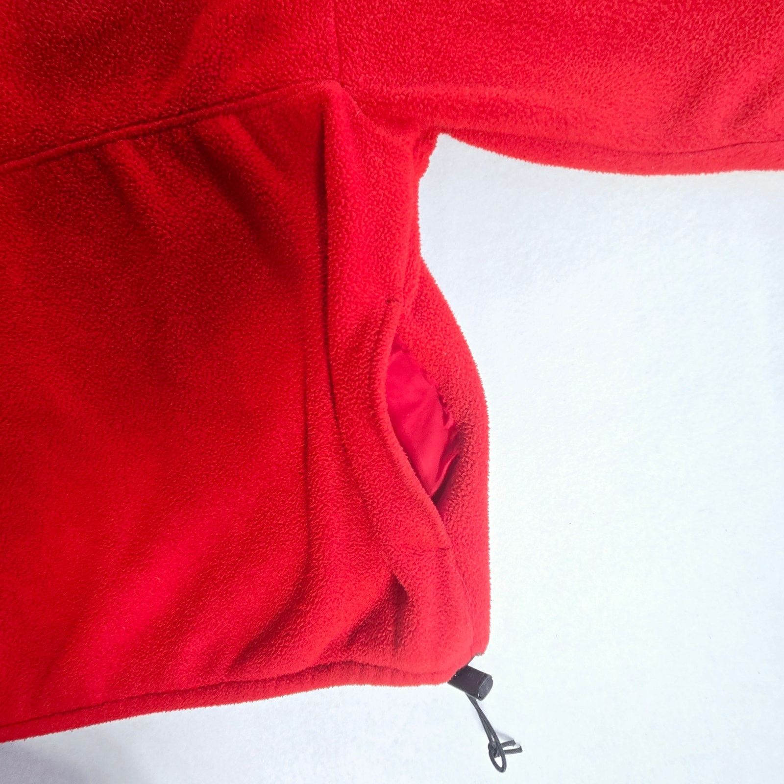 J.Crew J. Crew Fleece Jacket Womens Zip Pullover Red Vintage M Size M / US 6-8 / IT 42-44 - 4 Thumbnail
