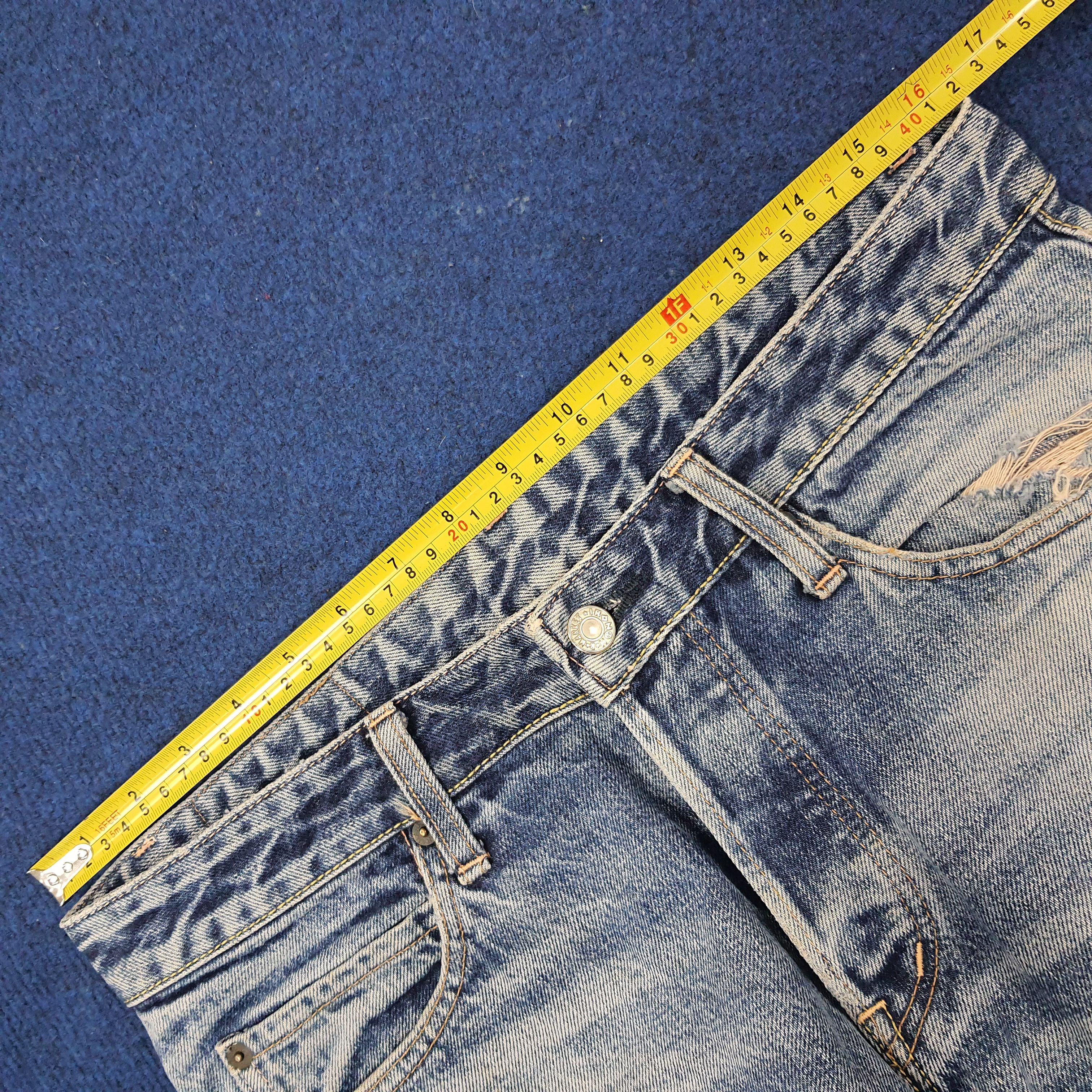 HOLLYWOOD RANCH MARKET Vintage HRM Hollywood Ranch Market Distressed Jeans C244N29 Size US 32 / EU 48 - 12 Thumbnail