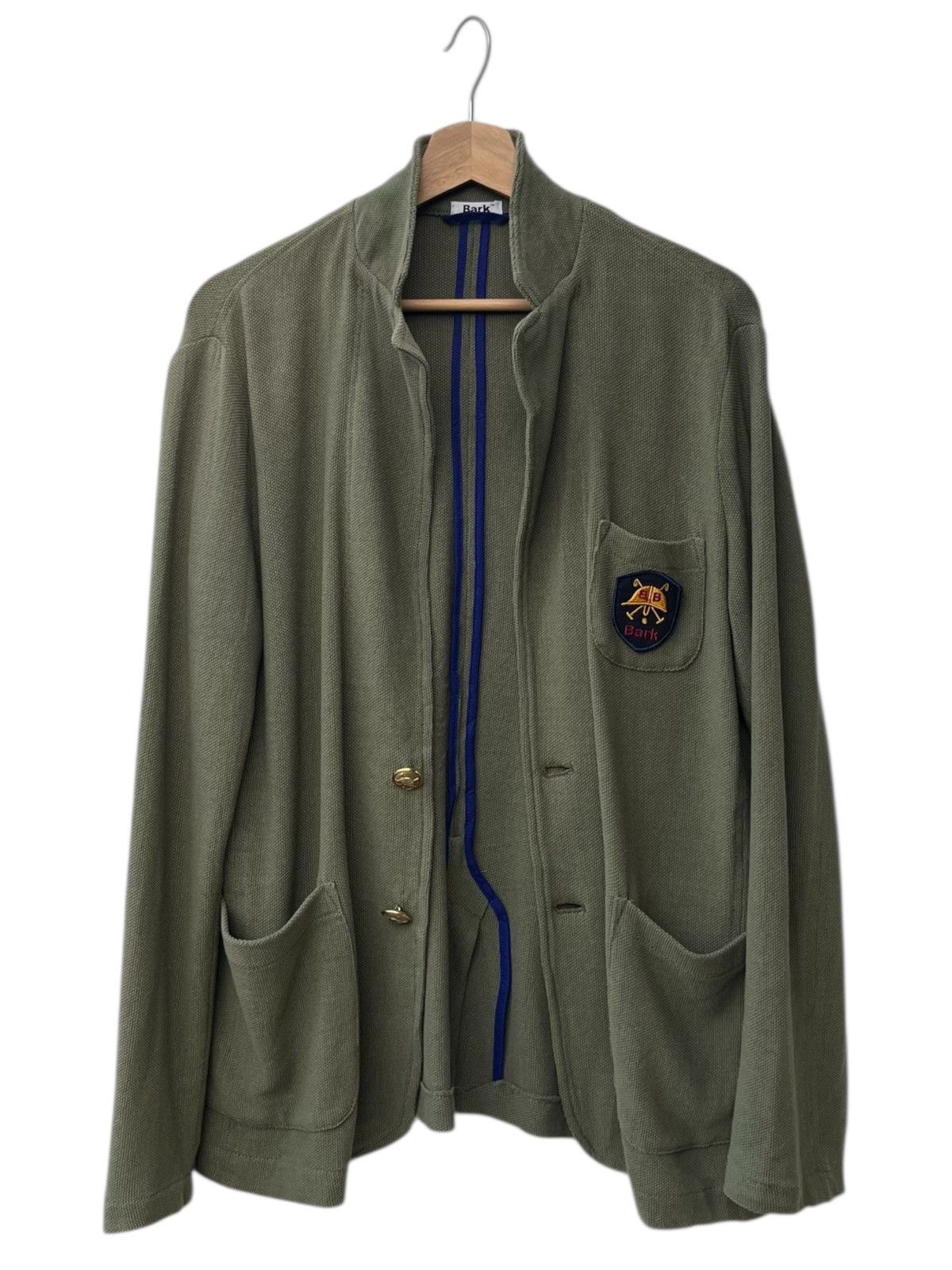 Bark Bark Embroidered Patch Cardigan Blazer Jacket Size US M / EU 48-50 / 2 - 2 Thumbnail