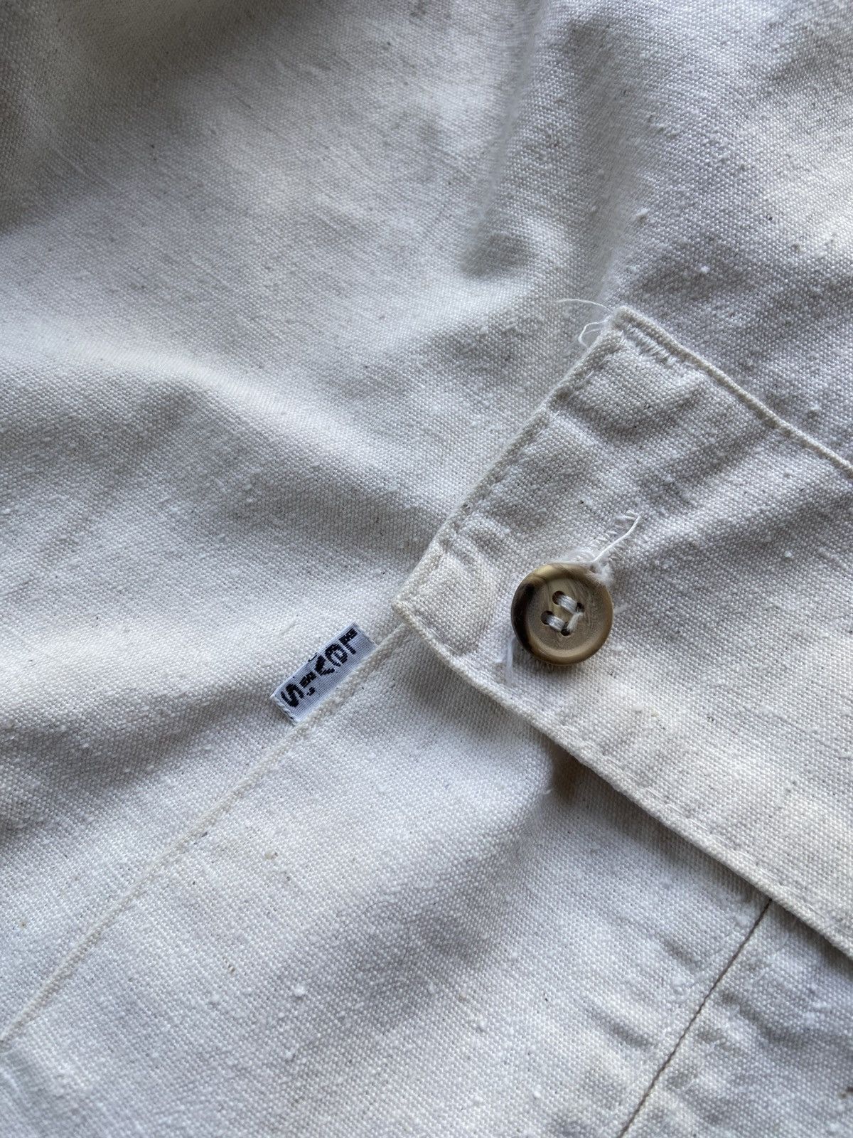 Levi's Vintage 80s Levi’s White Tab Cargo Off White Flare Pants Size US 32 / EU 48 - 7 Thumbnail