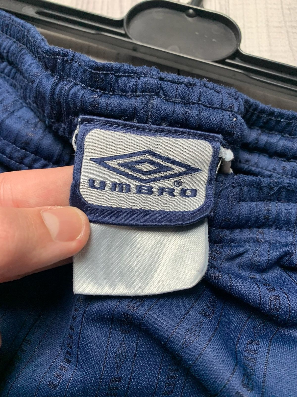 Umbro × Vintage Vintage Umbro monogram soccer shorts navy size XL Size US 36 / EU 52 - 5 Thumbnail