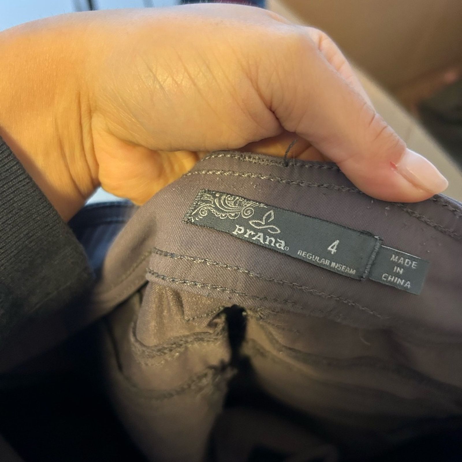 Prana Prana Alana Dark Iron Hiking Pants Size 27" / US 4 / IT 40 - 4 Thumbnail