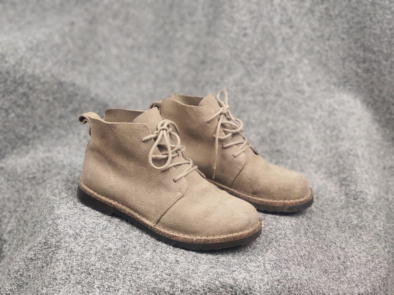 Birkenstock Birkenstock Uppsala Mid Boots suede leather taupe Lace Shoes Size US 10 / EU 43 - 7 Thumbnail