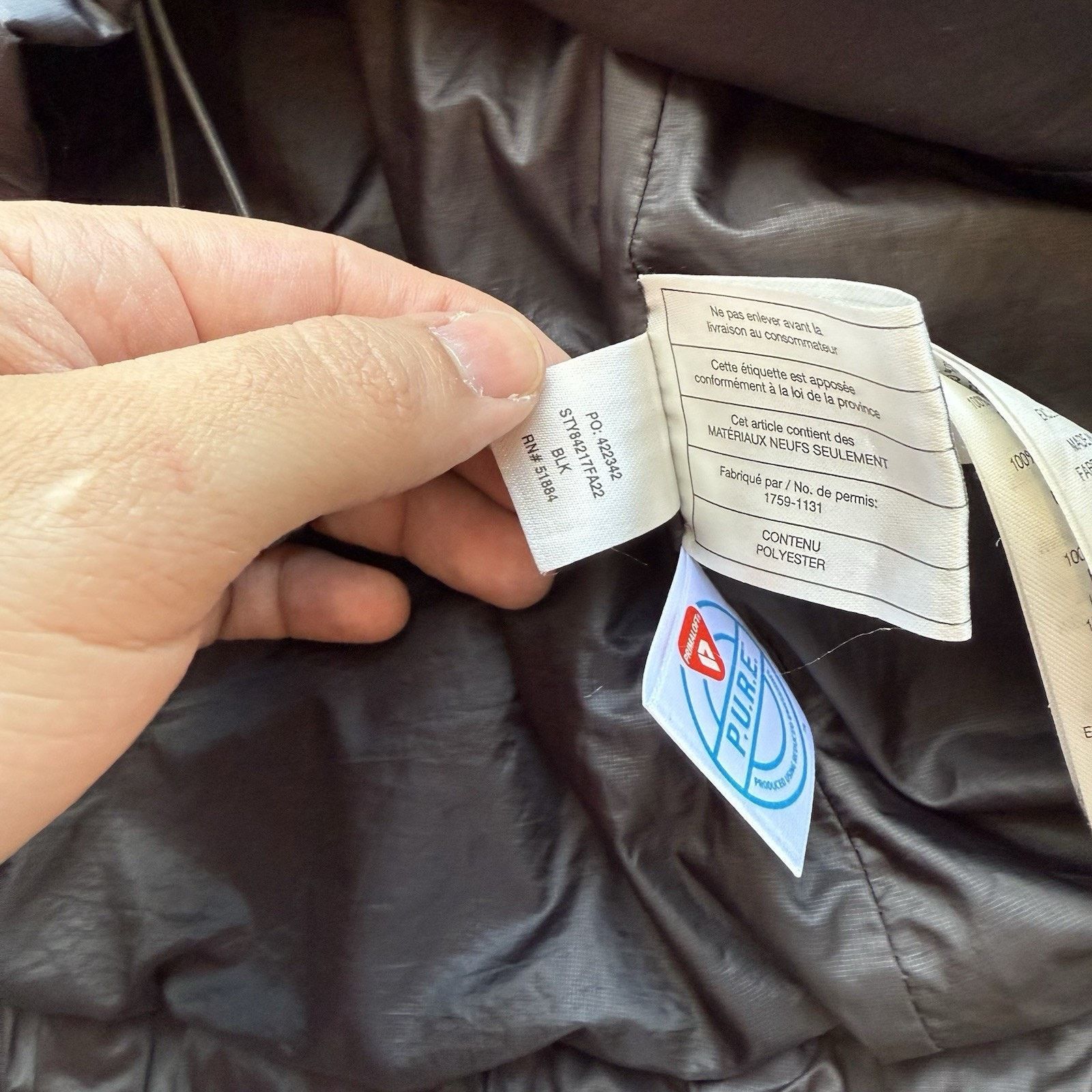 Patagonia Patagonia Nano Puff Jacket Women's XL Black Lightweight Size XL / US 12-14 / IT 48-50 - 6 Thumbnail