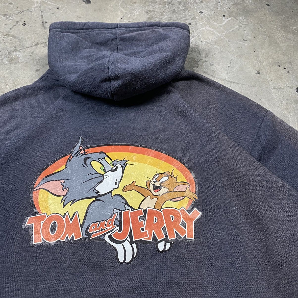 Cartoon Network × Disney y2k Iconic Tom Jerry Sunfaded Pullover Size US XL / EU 56 / 4 - 2 Thumbnail