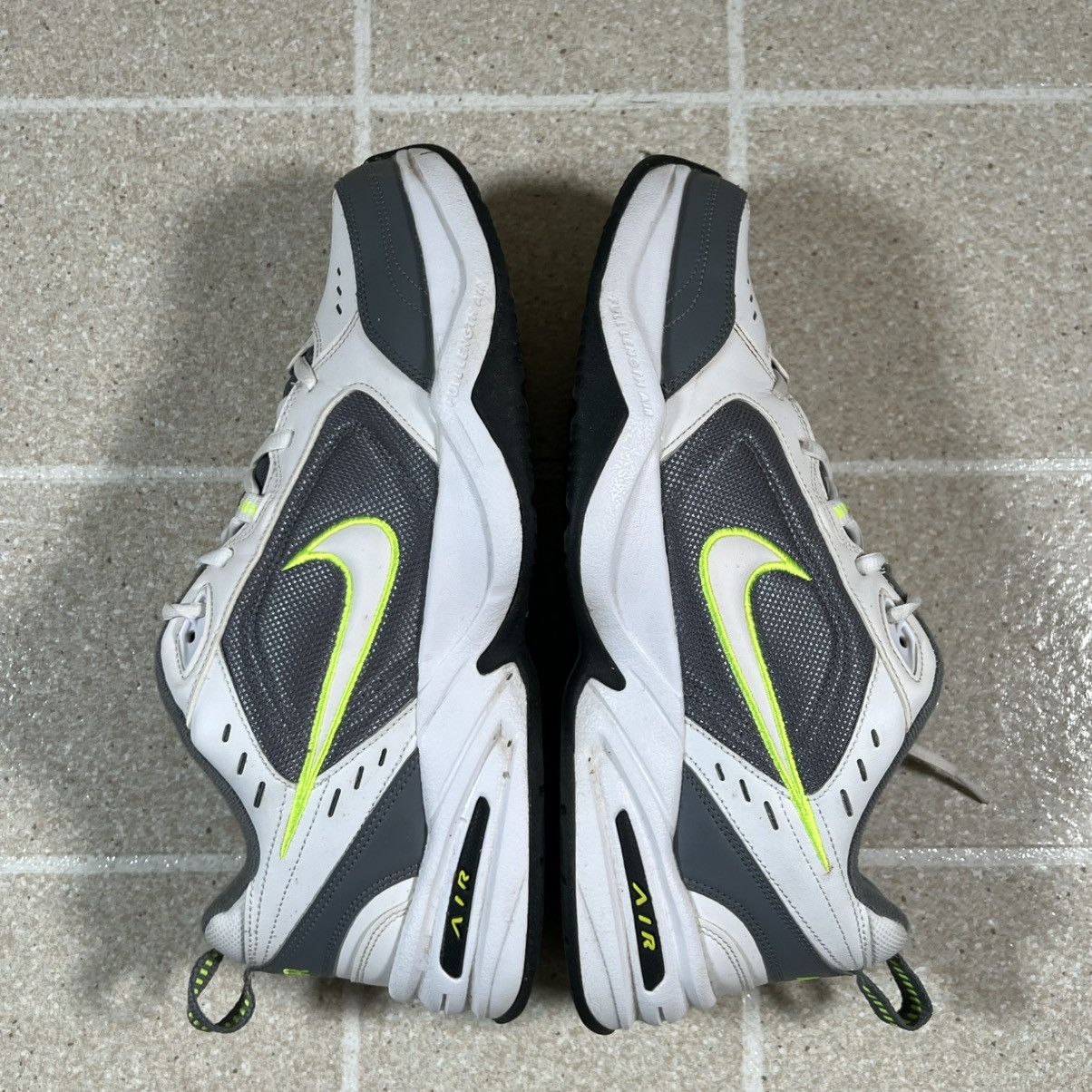 Nike Nike Air Monarch IV sz 10.5 White Grey Green Walking Shoes Size US 10.5 / EU 43-44 - 7 Thumbnail