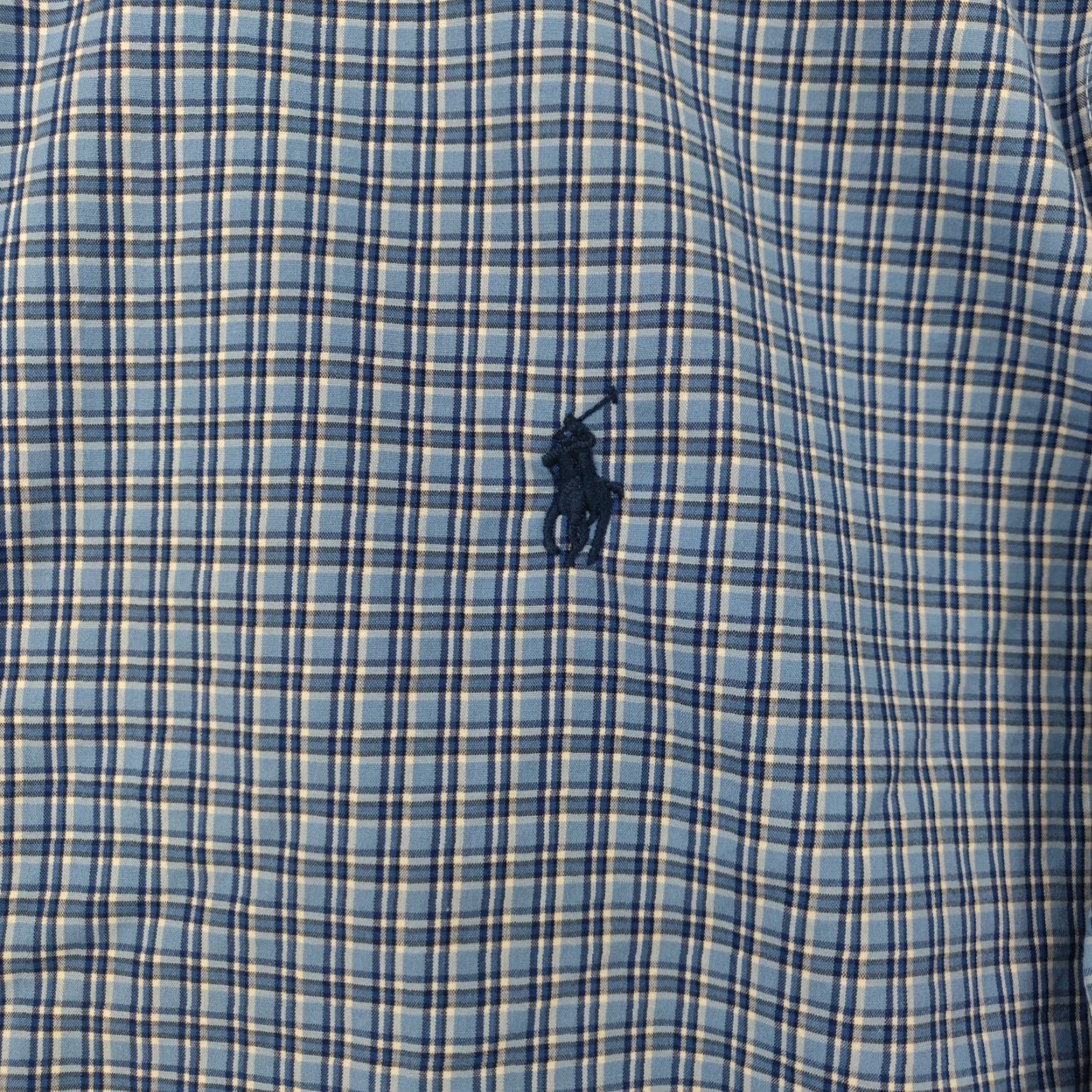 Polo Ralph Lauren Polo Ralph Lauren Shirt Mens 16.5 Plaid Classic Fit Easy Care Long Sleeve Button Size US XL / EU 56 / 4 - 5 Thumbnail