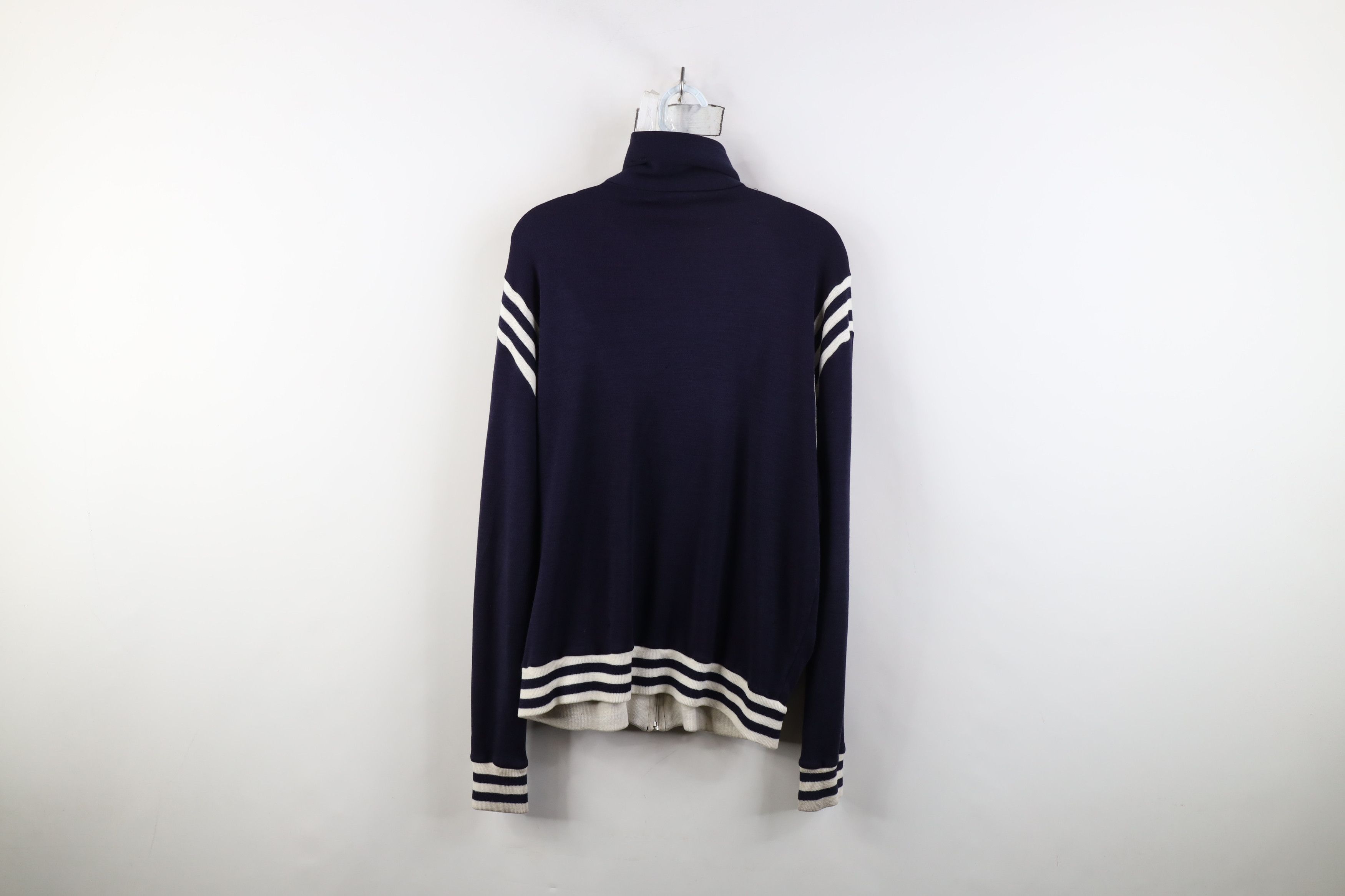 Hang Ten Vintage 70s Hang Ten Surfing Striped Full Zip Track Jacket Size US L / EU 52-54 / 3 - 15 Thumbnail
