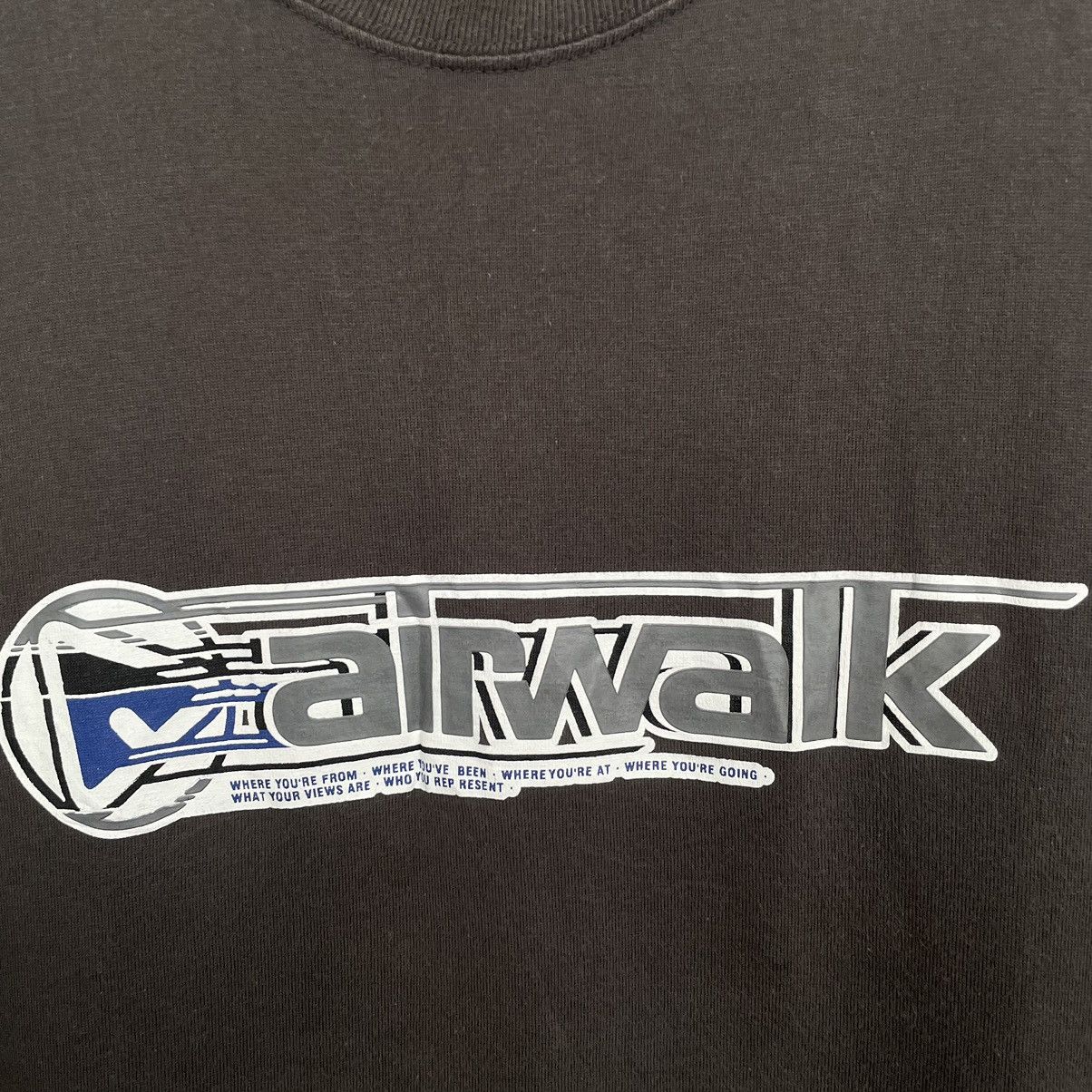 Airwalk × Vintage 2000s Airwalk Skate T Shirt Size US L / EU 52-54 / 3 - 2 Thumbnail