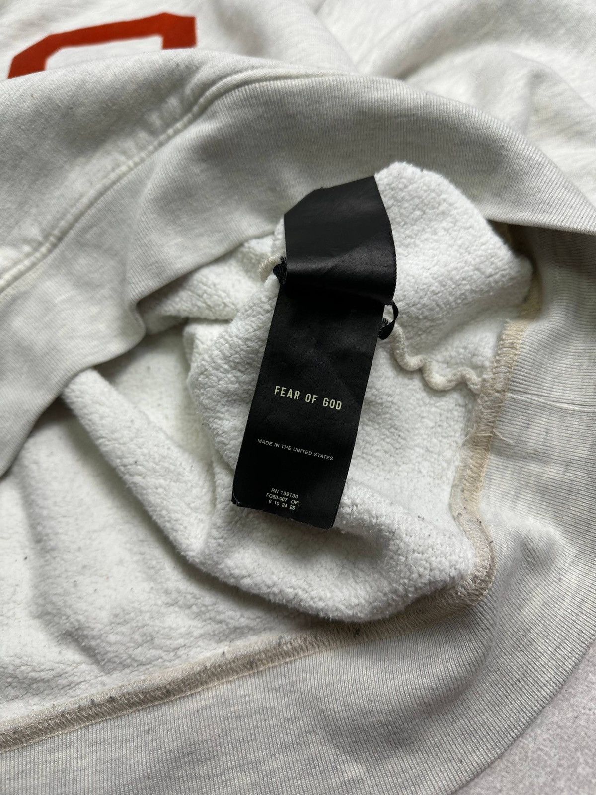 Fear of God Vintage Fear Of God Boxy Hoodie L Size US L / EU 52-54 / 3 - 9 Thumbnail