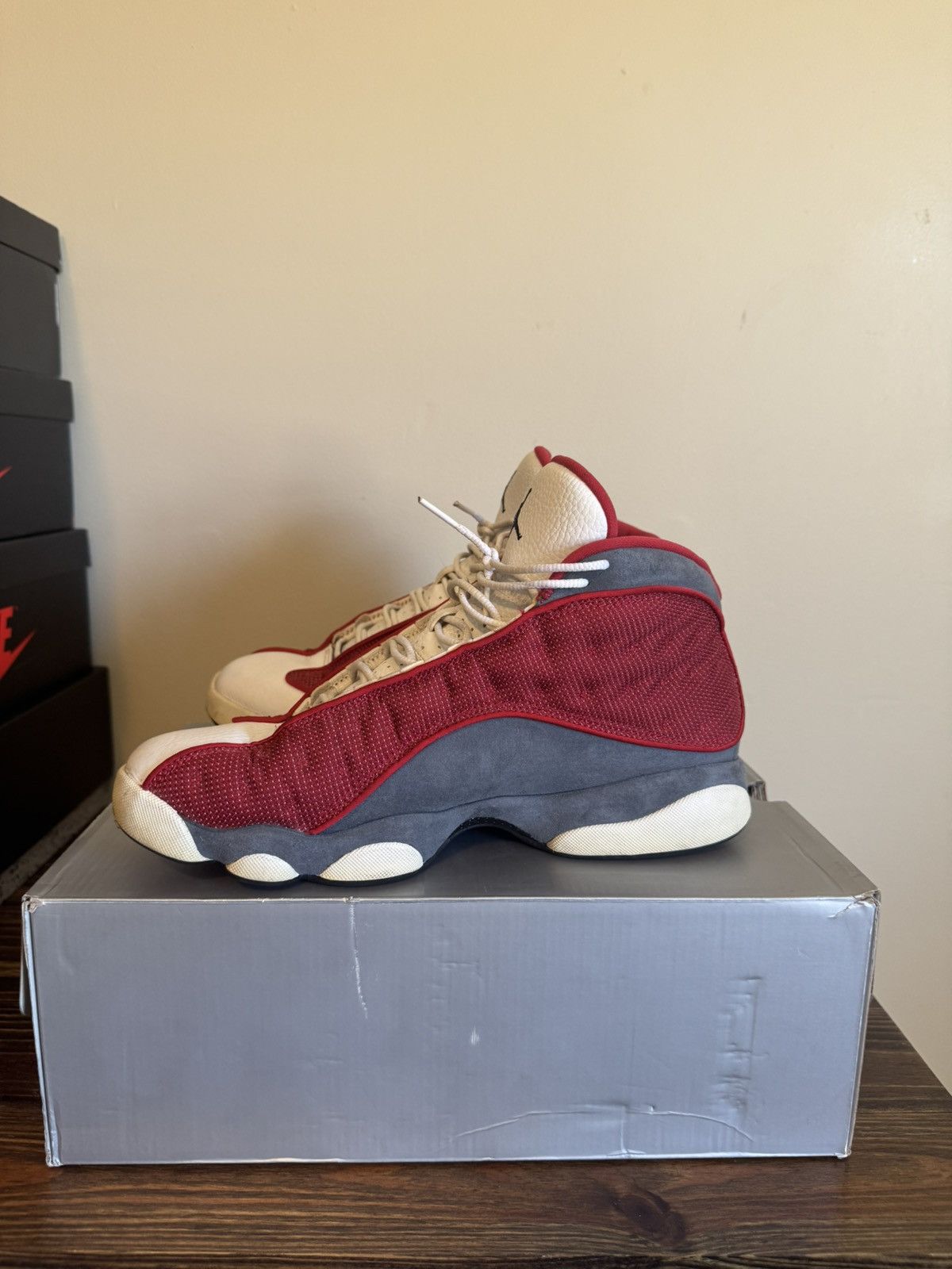 Jordan Brand Air Jordan 13 Retro ‘Red Flint’ Size US 10.5 / EU 43-44 - 7 Thumbnail