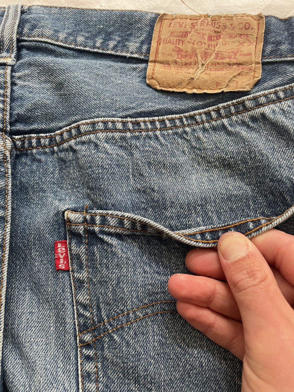 Levi's × Levi's Vintage Clothing 1970s Levis selvedge 501 Size US 32 / EU 48 - 2 Thumbnail