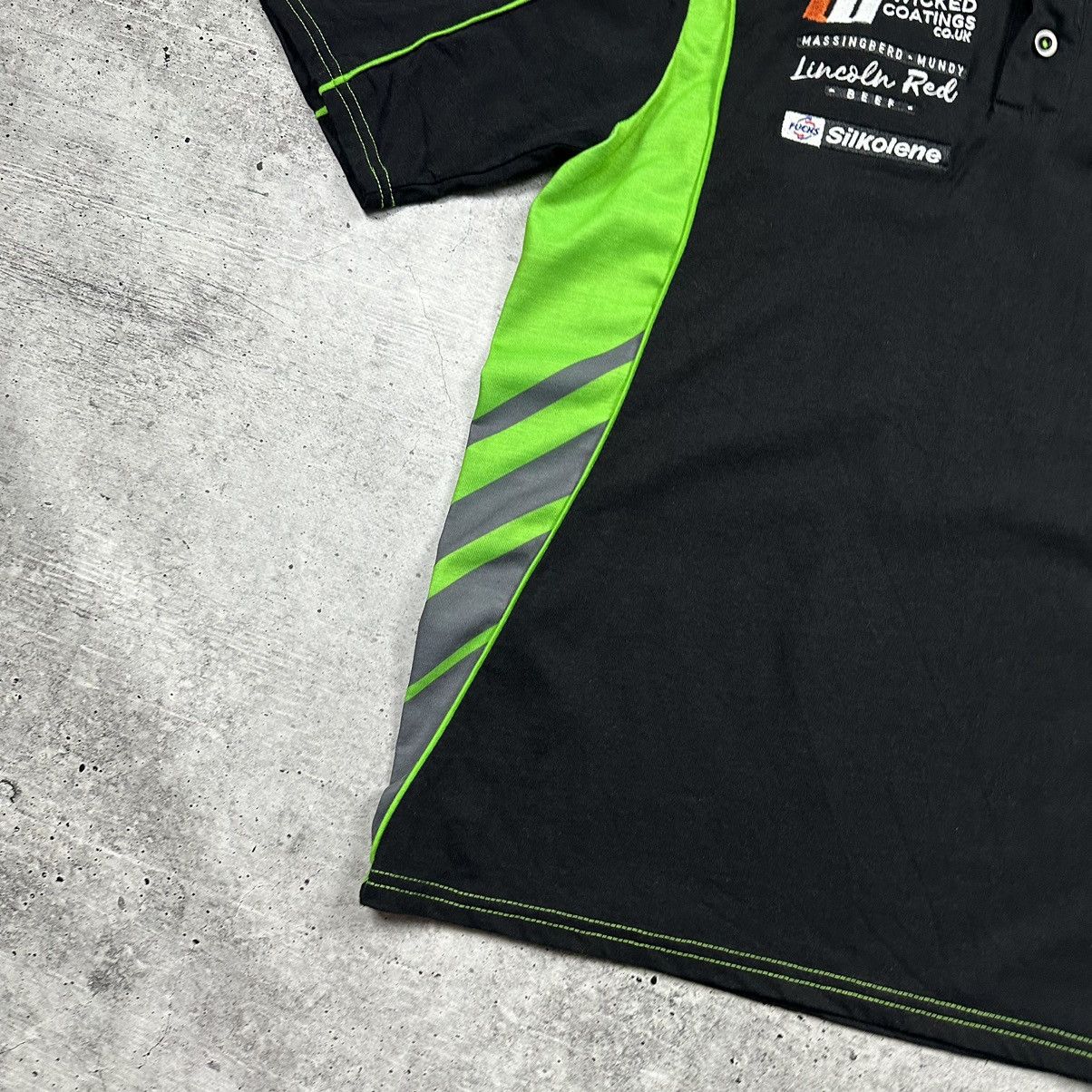 Yamaha Official Quattro Plant Kawasaki Team Polo Shirt Black Size US L / EU 52-54 / 3 - 5 Thumbnail