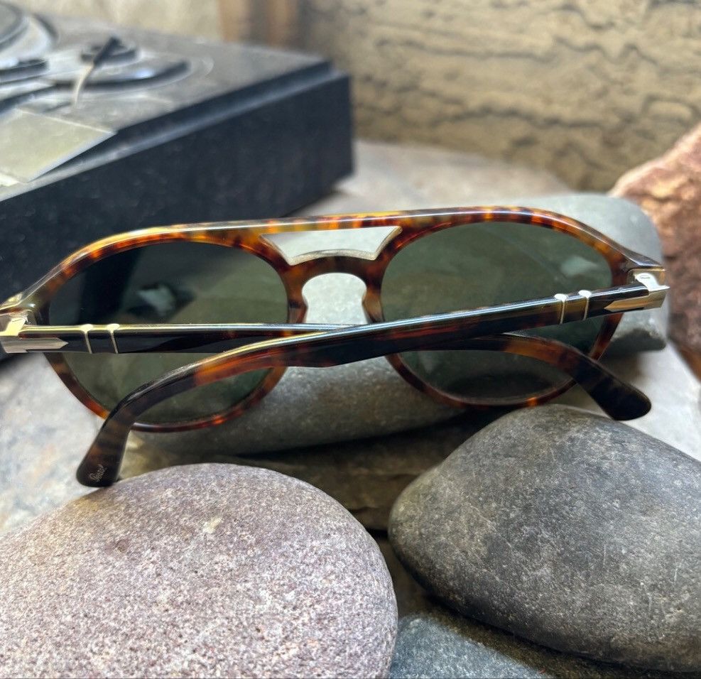 Persol Persol Sunglasses Caffè Frame with Mirror Lenses Size ONE SIZE - 2 Thumbnail