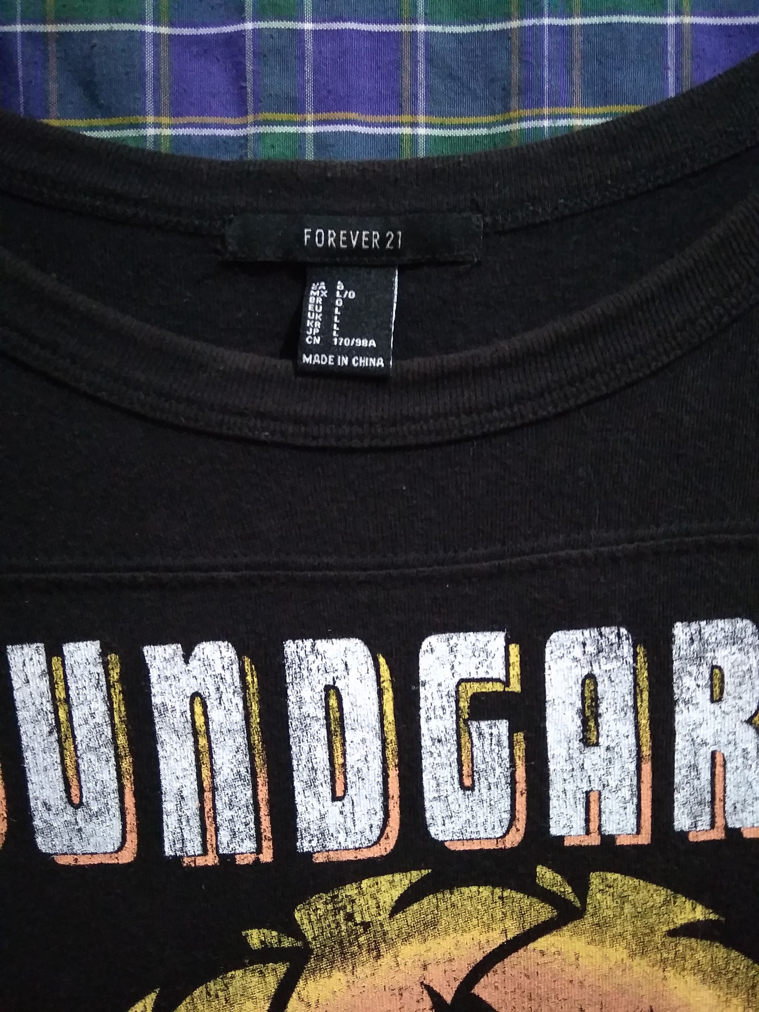 Band Tees Rare Forever 21 Soundgarden Super unknown 94 tour Size US L / EU 52-54 / 3 - 2 Thumbnail