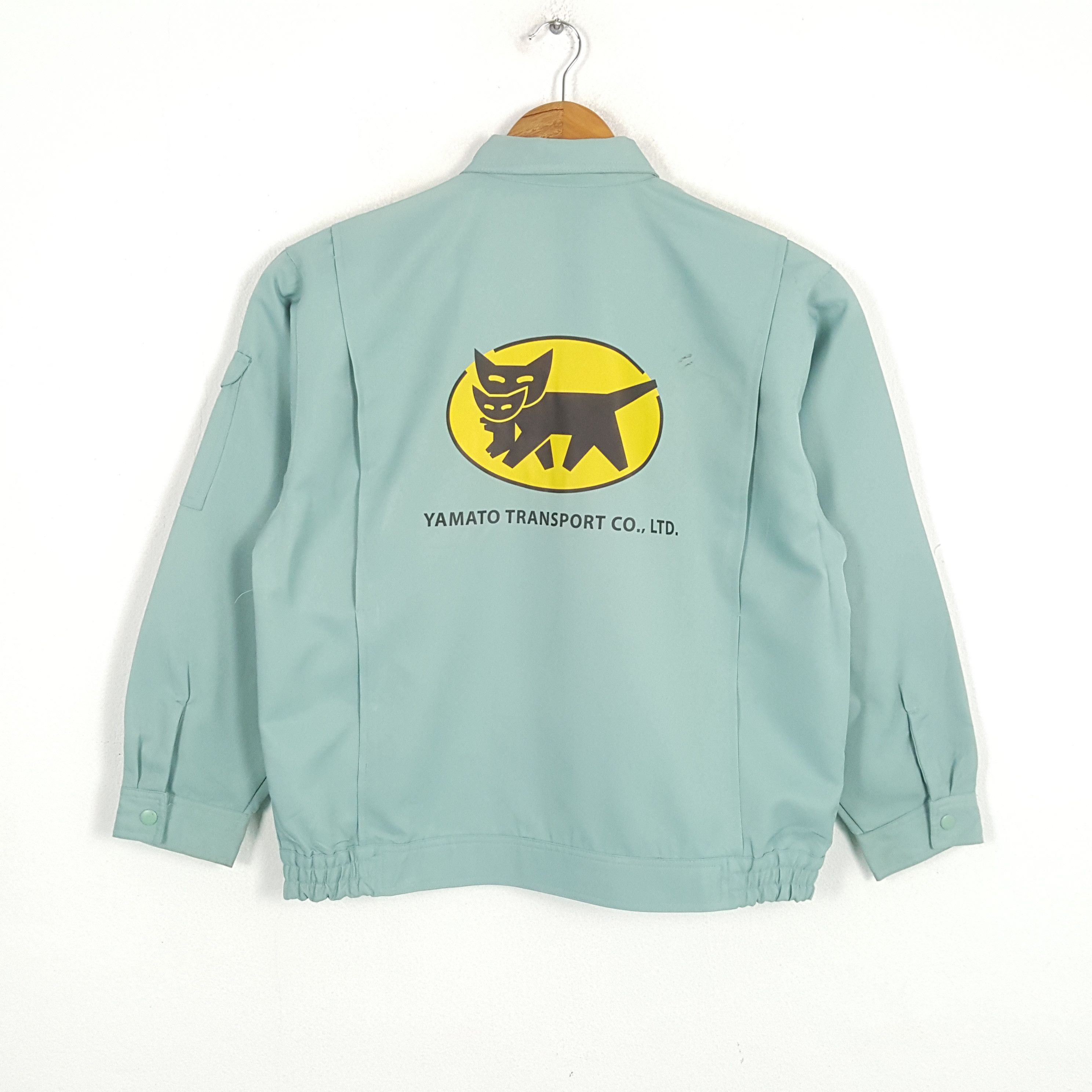 Vintage YAMATO TRANSPORT Japanese Racing Custom Jacket
