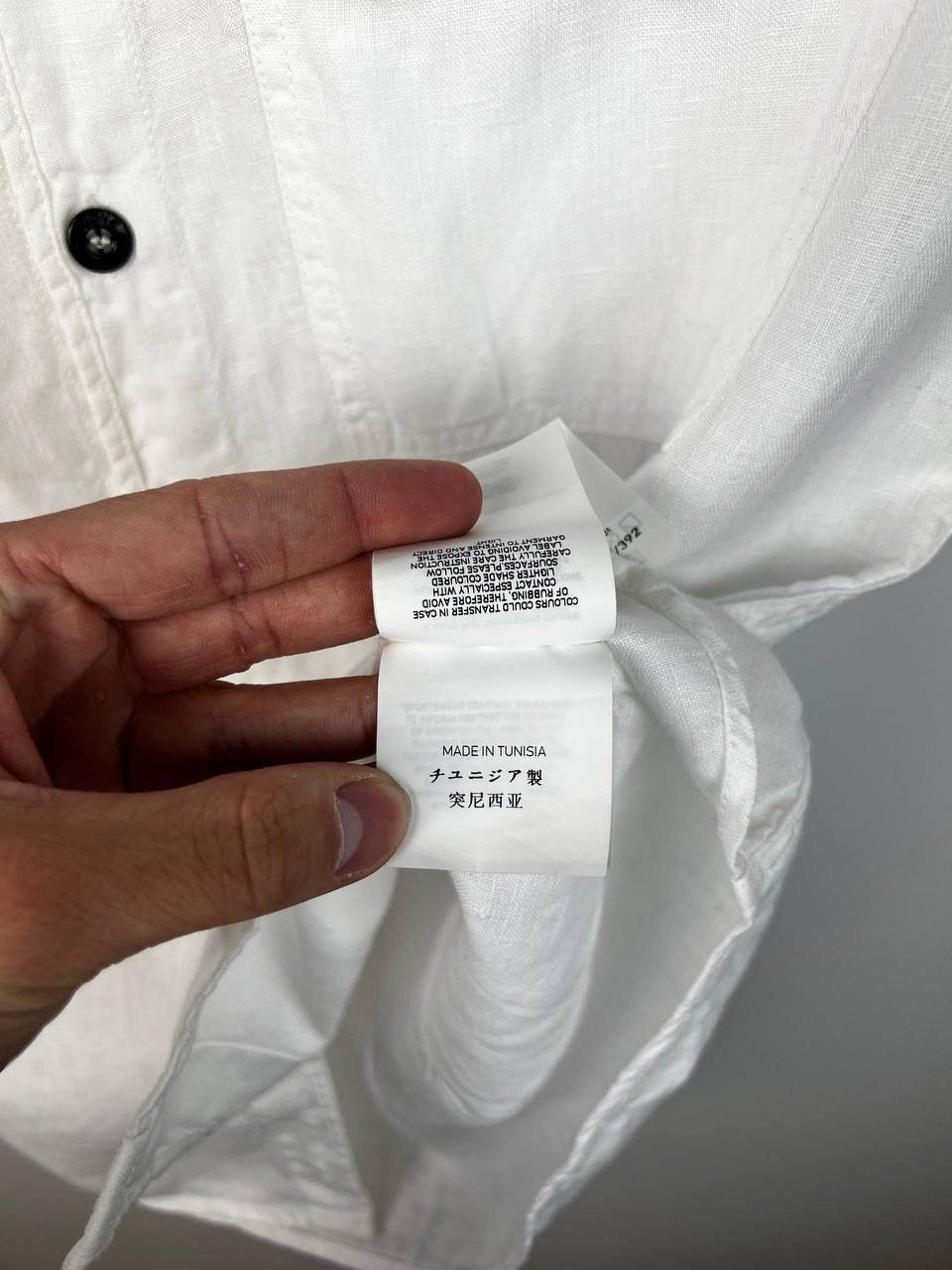 Vintage Stone Island luxury linen shirt size L Size US L / EU 52-54 / 3 - 7 Thumbnail