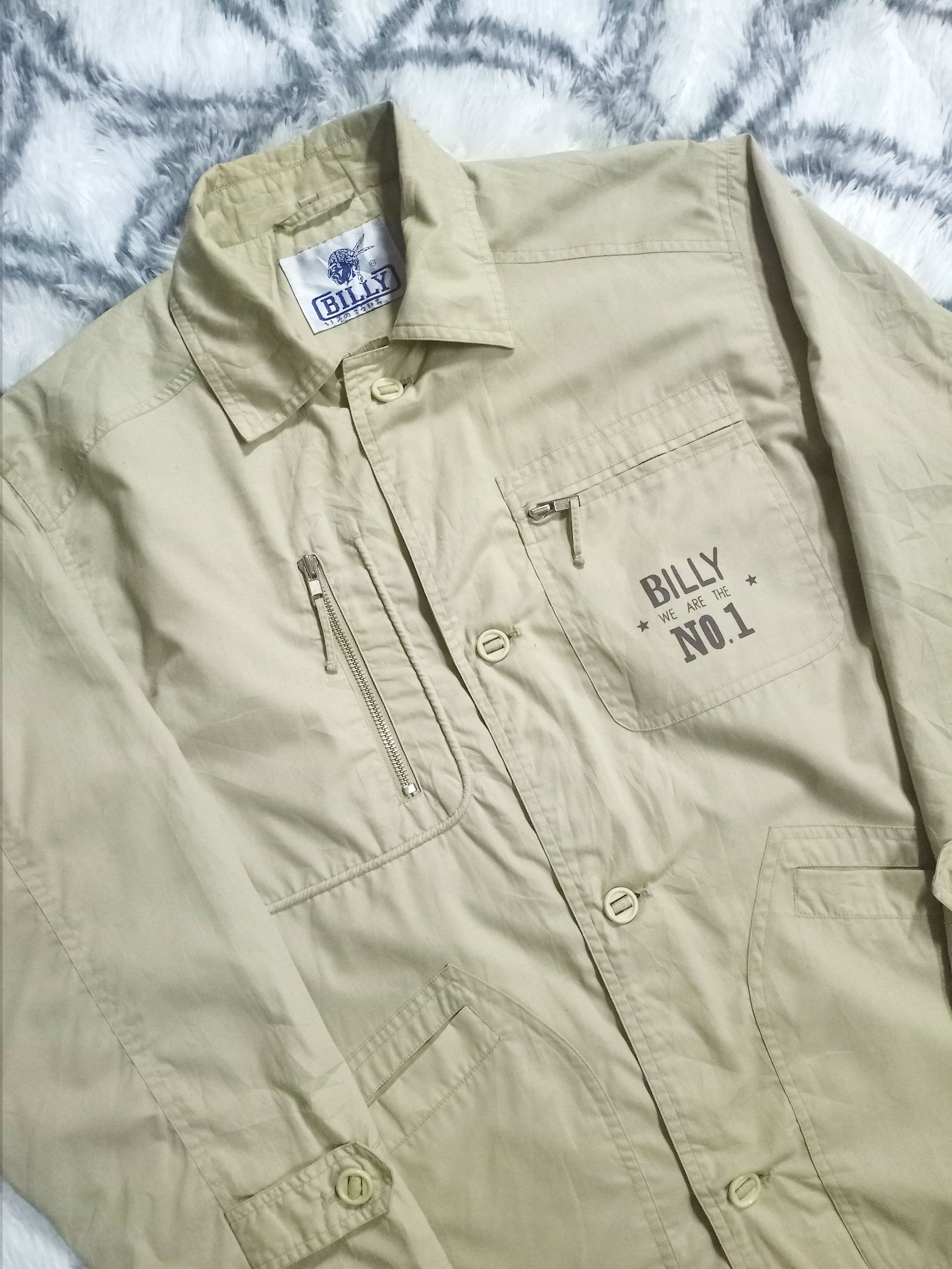Japanese Brand VINTAGE BILLY JEANS BUTTON JACKET Size US S / EU 44-46 / 1 - 2 Thumbnail