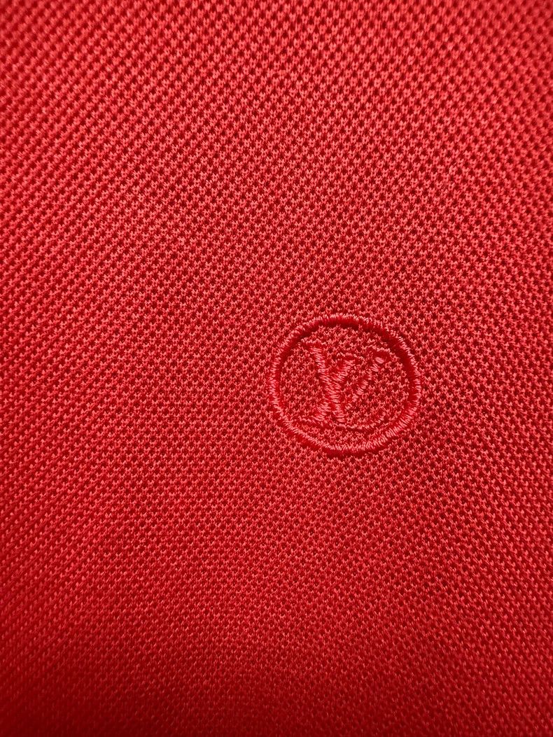 Louis Vuitton Louis Vuitton Red polo shirt Size US XL / EU 56 / 4 - 5 Thumbnail
