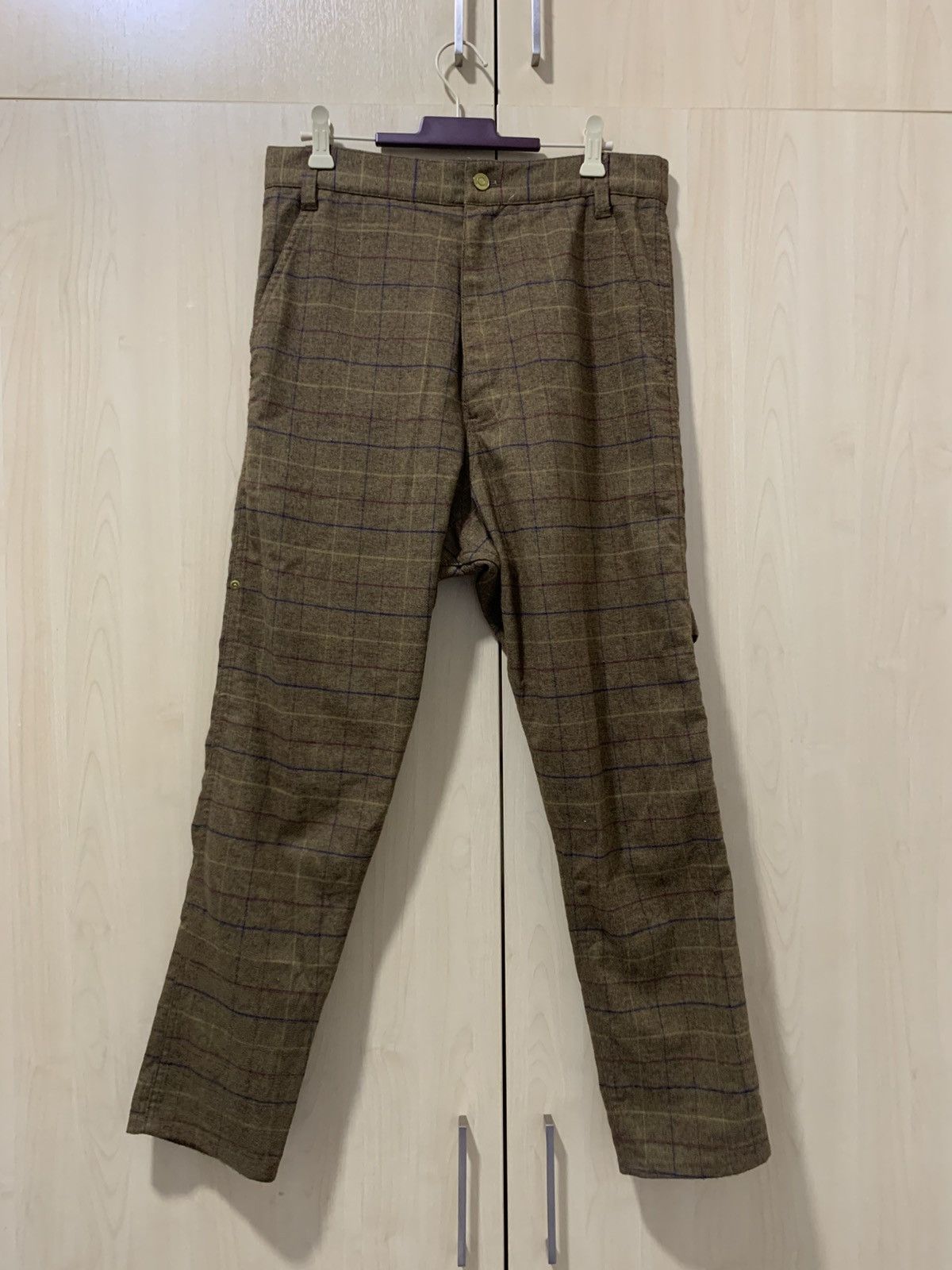 Issey Miyake × mercibeaucoup Mercibeaucoup Issey Miyake checkered pants baggy skinny Size US 30 / EU 46 - 1 Thumbnail
