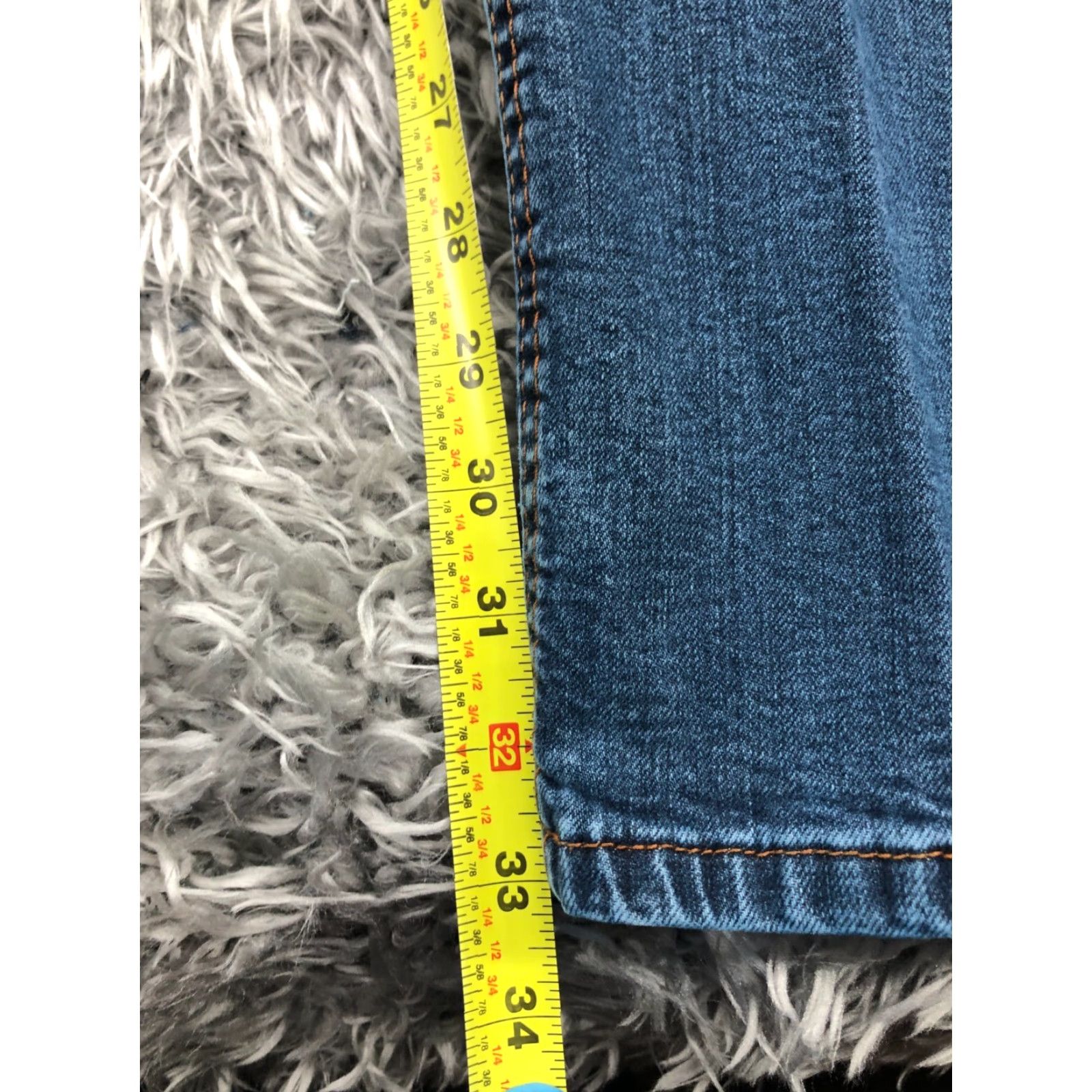 Ring Of Fire Ring of Fire Jeans Slim Straight 36x36 Mens Mid Wash Blue Jeans Slim Regular 36 Size US 36 / EU 52 - 3 Thumbnail