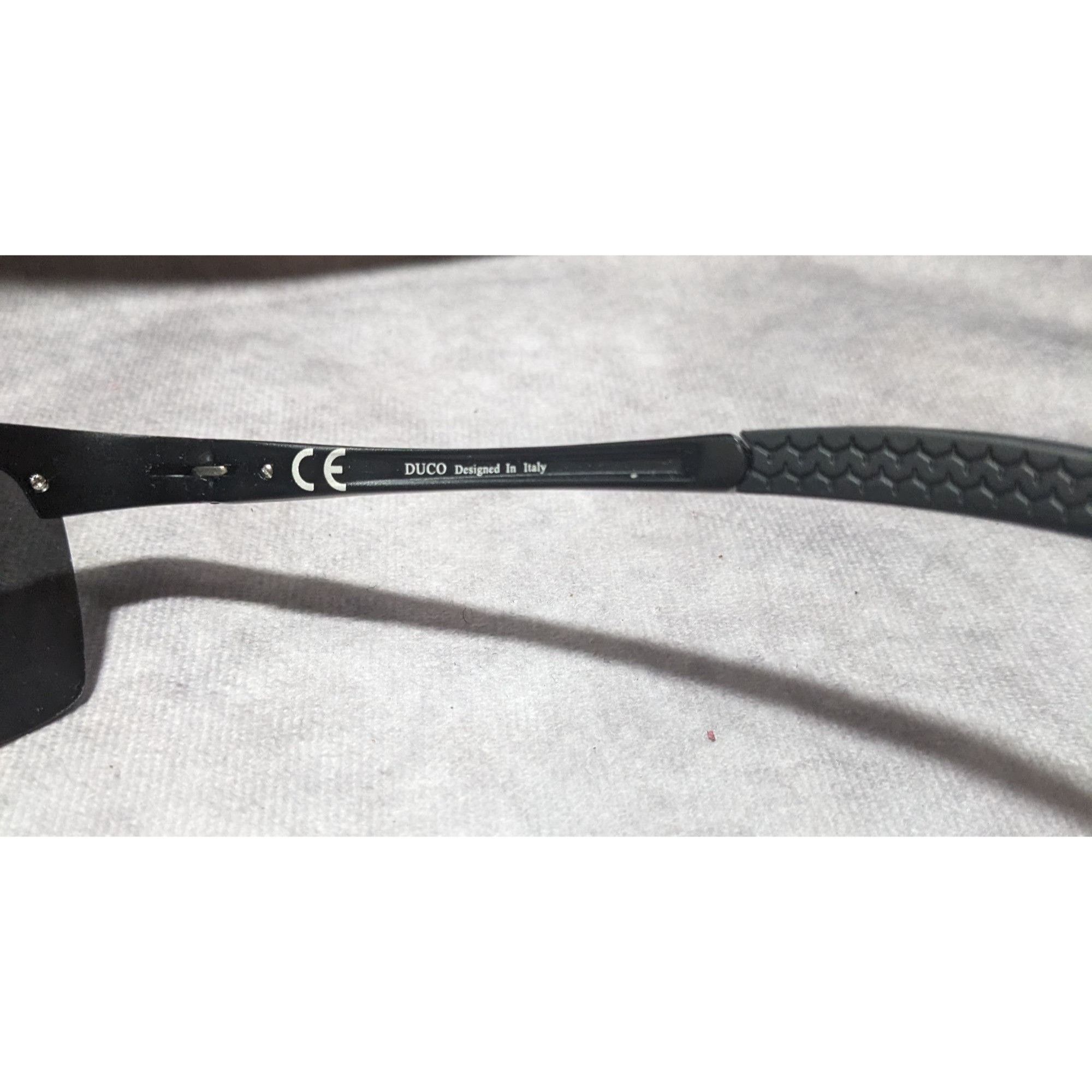 Other Duco Sports Mens Black Polarized Metal Frame Sunglasses Size ONE SIZE - 6 Thumbnail