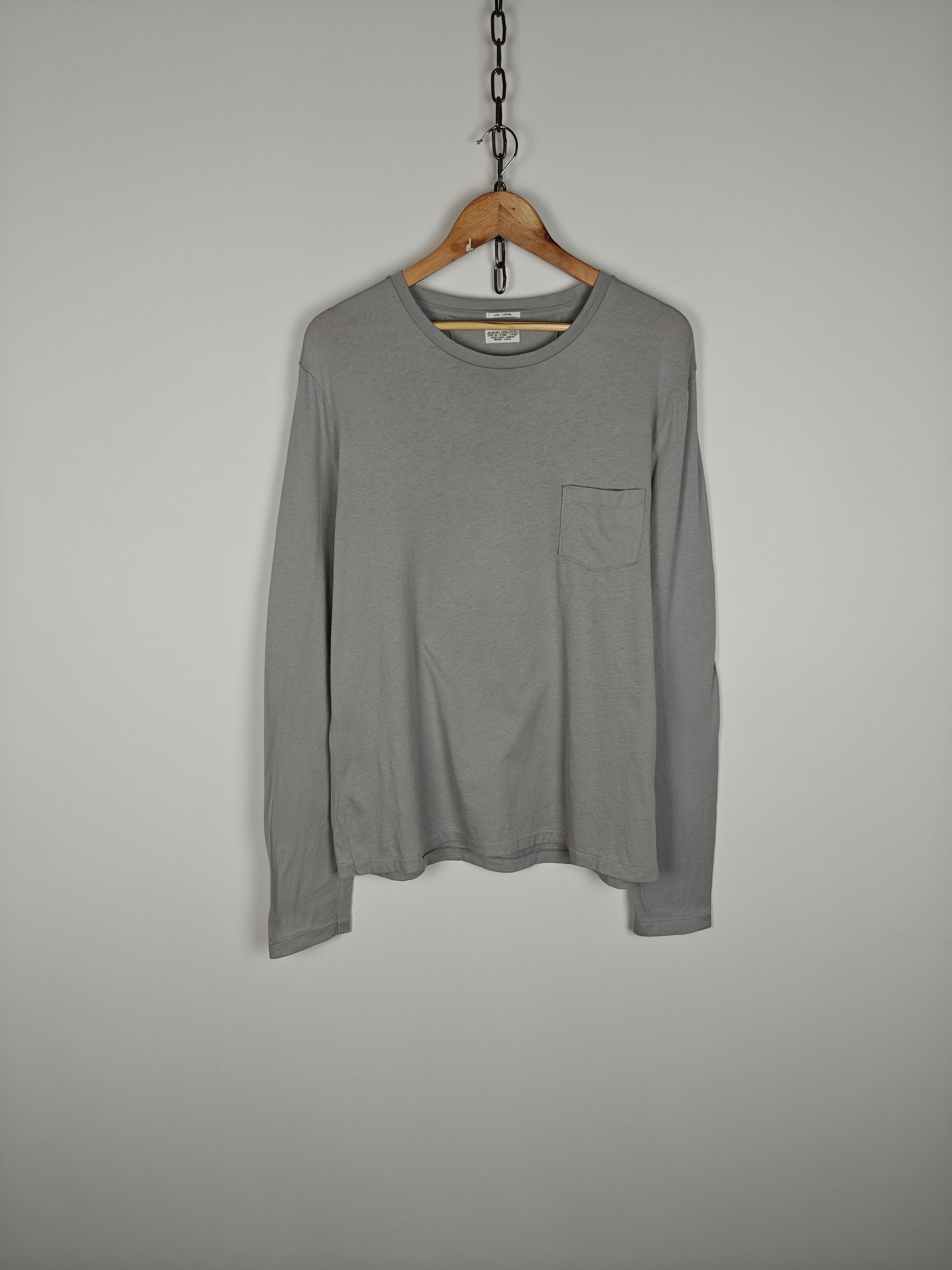 Allsaints Allsaints Longsleeve Spit Alfields Pullover Gray size L Size US L / EU 52-54 / 3 - 1 Thumbnail